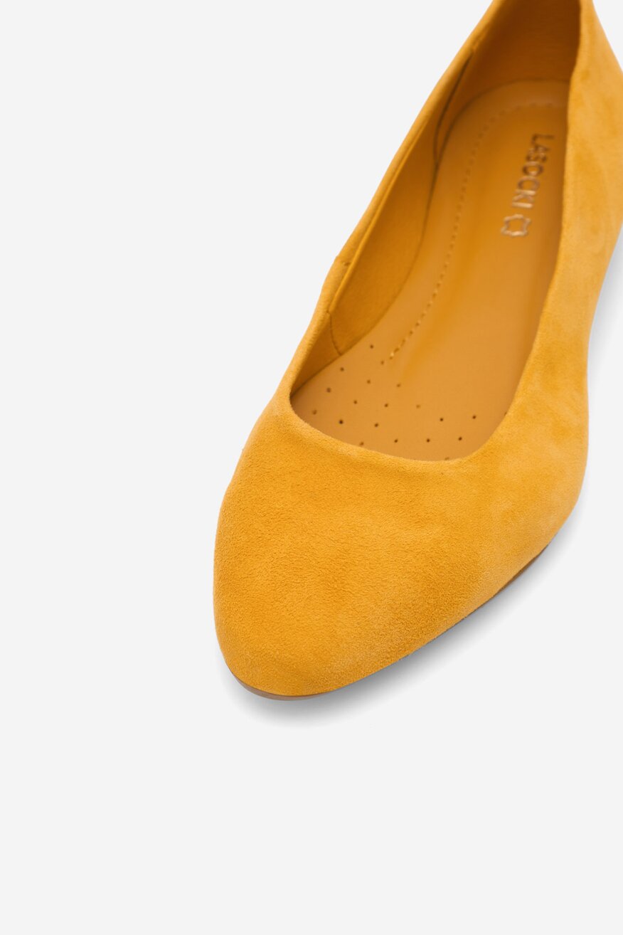 
                Lasocki - Baleriny zamszowe - 5905588429791