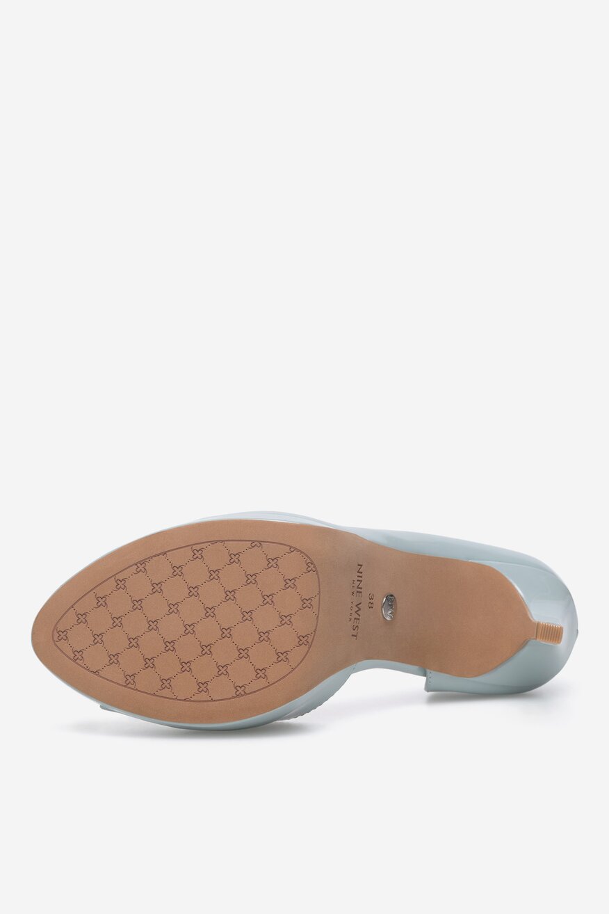 Pantofi cu toc NINE WEST ALBASTRU DESCHIS - 5905588605492