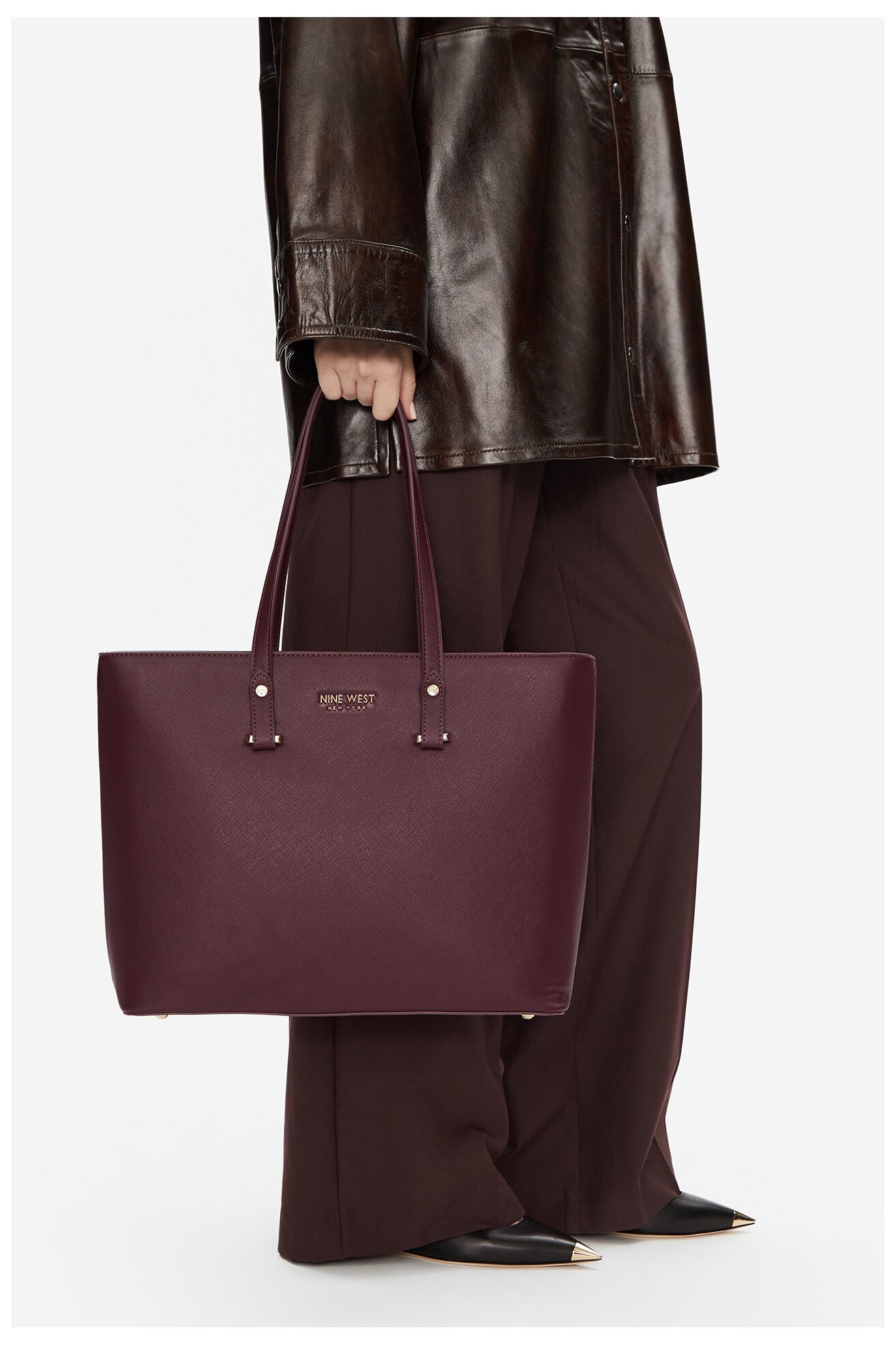 Torba NINE WEST CEO-MIA-S211024-9 BORDO