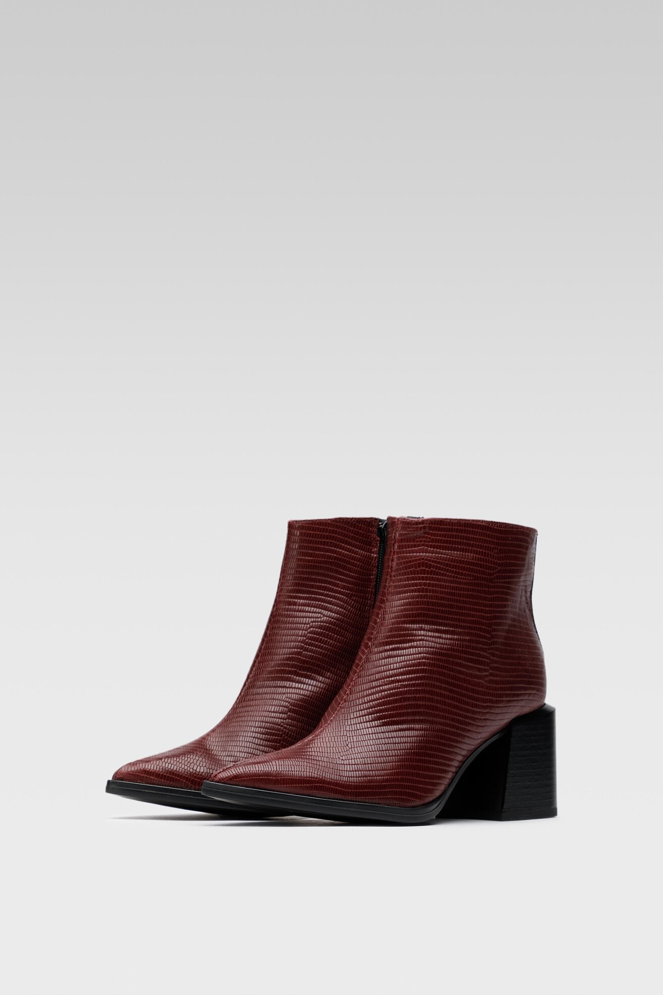 Bokacsizma Lasocki V501 BORDÓ