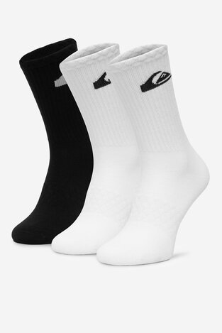 Шкарпетка QUIKSILVER CEO_BR_QUIK_2042_W_AW25 (3 PACK) БІЛИЙ