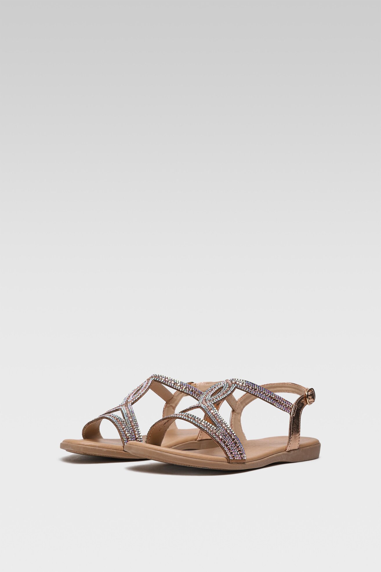 Sandały Bassano KERRY WS17129-6 Złoty