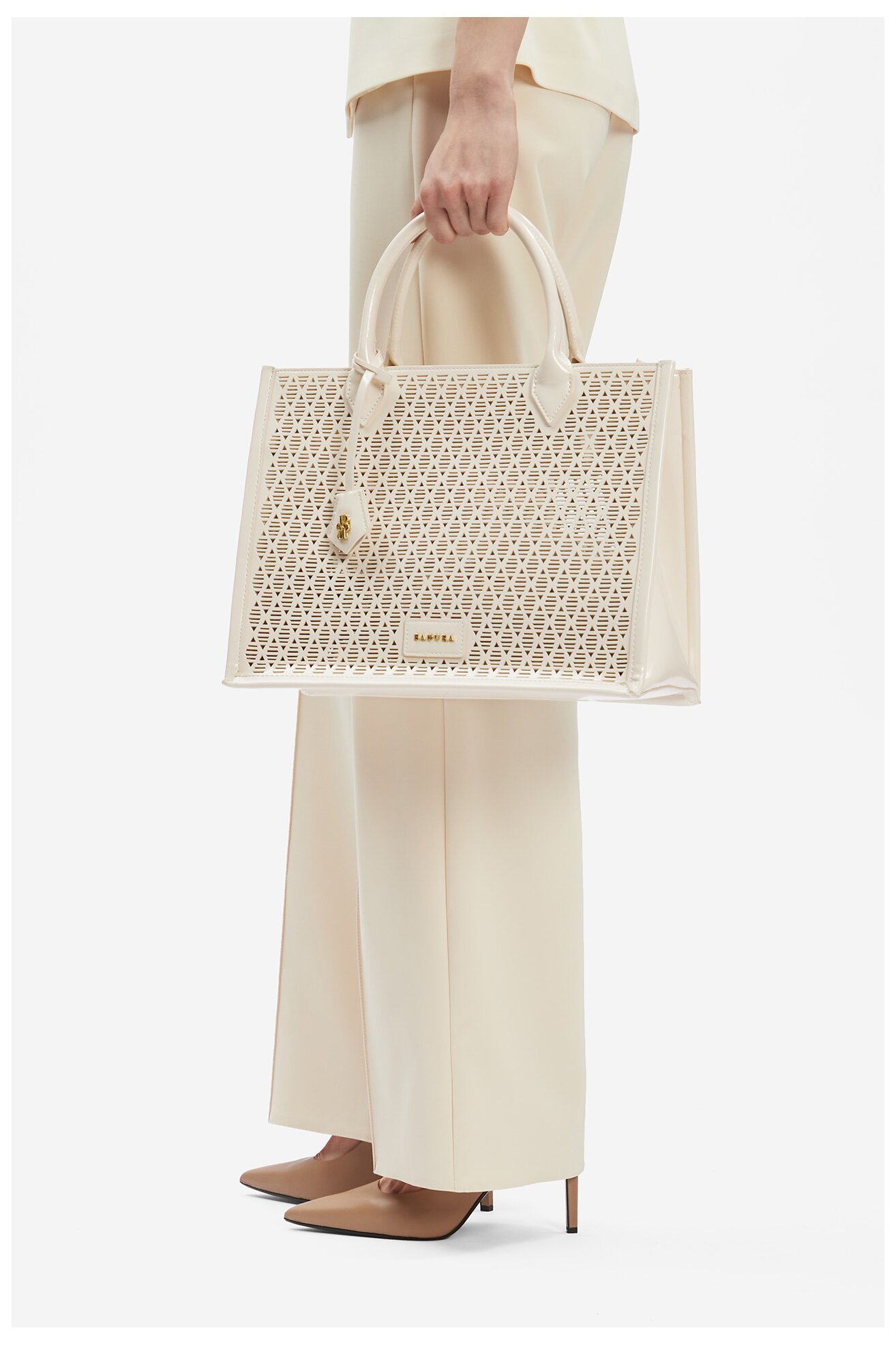 Kézitáska Badura WENN-02 BÉZS