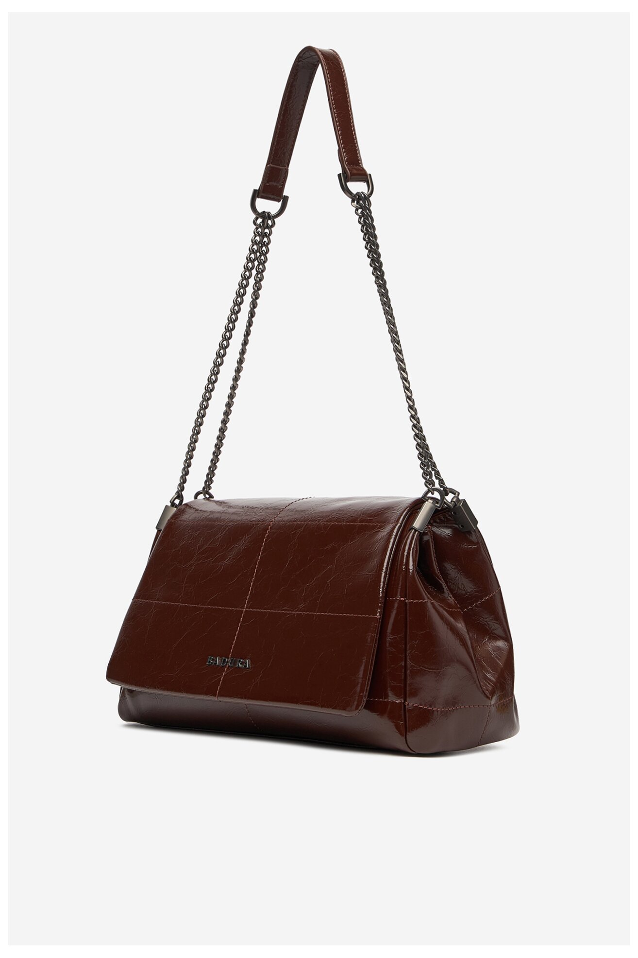 Kézitáska Badura C-AILA-LDA7951 SÖTÉTBARNA