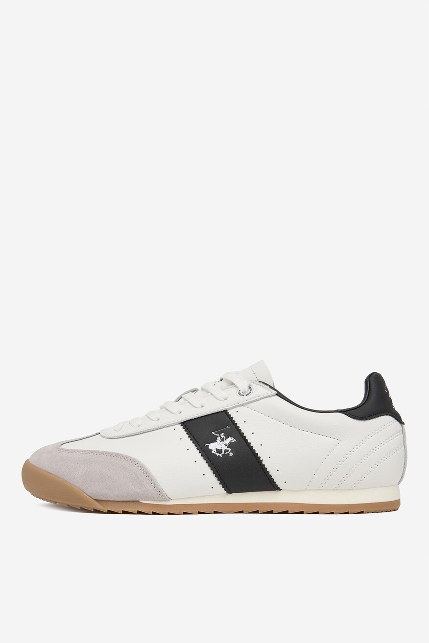 
                Beverly Hills Polo Club - Sneakersy skórzane - 5906751988169