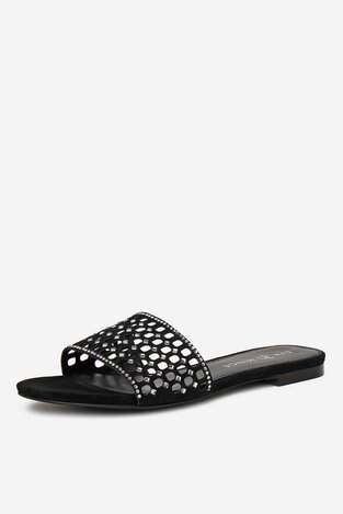 Шльопанець EVA MINGE ALI-V17852-1-1 ЧОРНИЙ