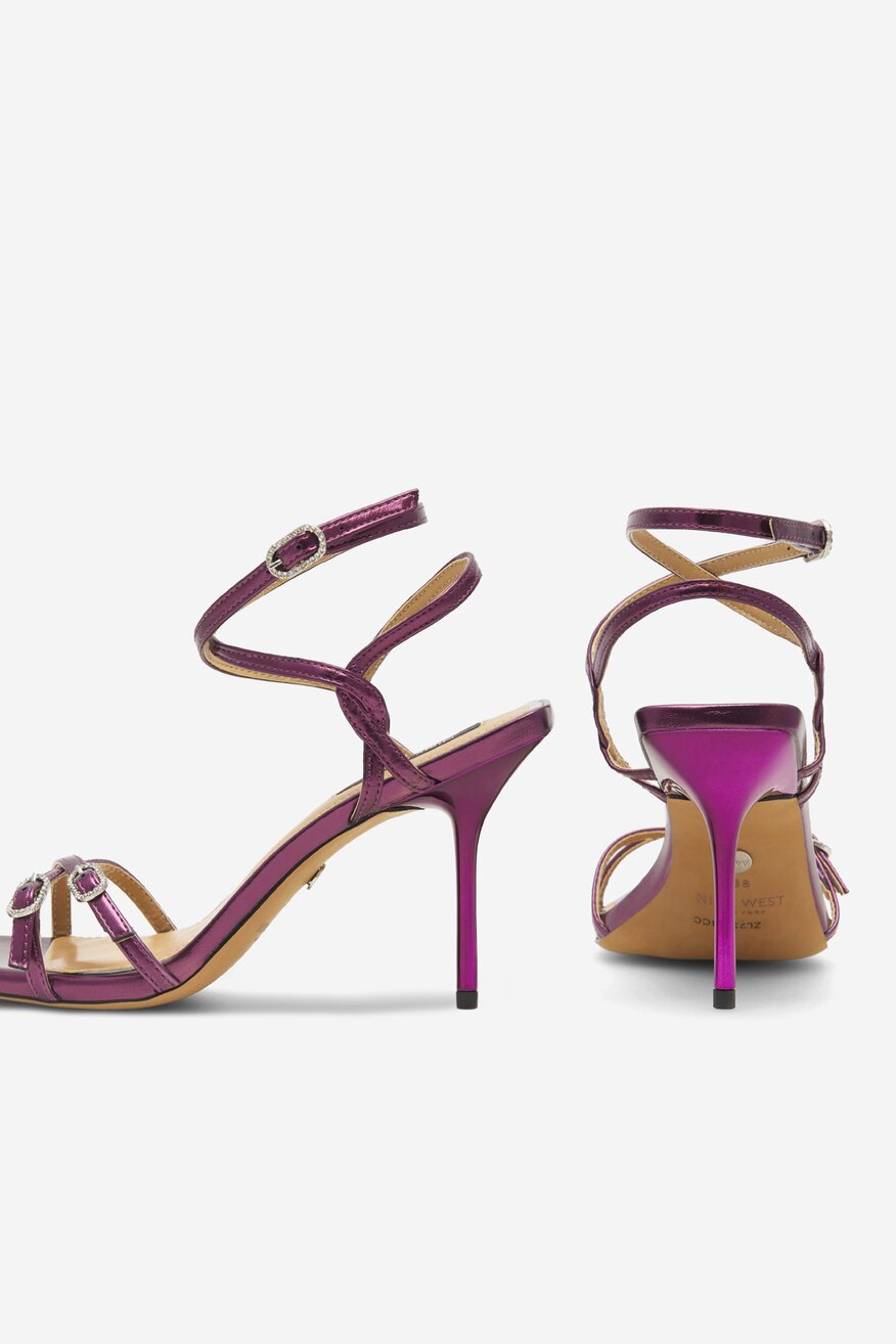 Sandály NINE WEST FIALOVÁ - 5905588473794