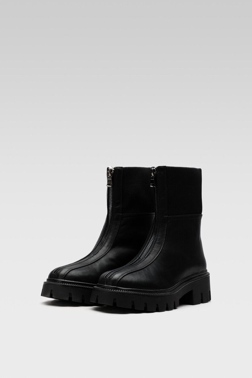 
                Jenny Fairy - Botki z ozdobnym suwakiem - 5904862119298