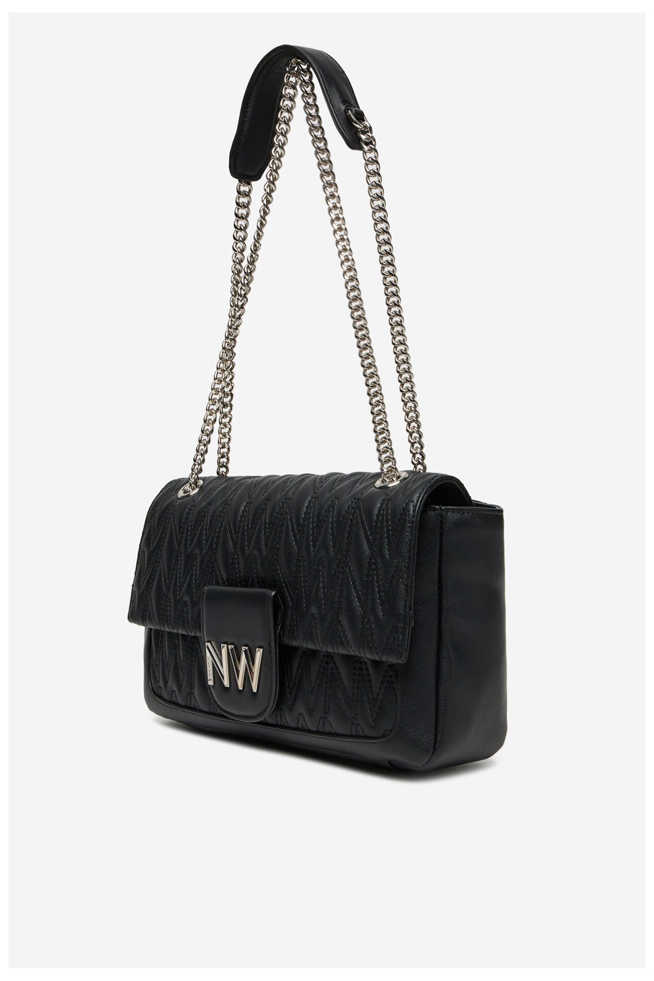 Kézitáska NINE WEST CEO-ASTORIA-ALLURE-LX10165 FEKETE