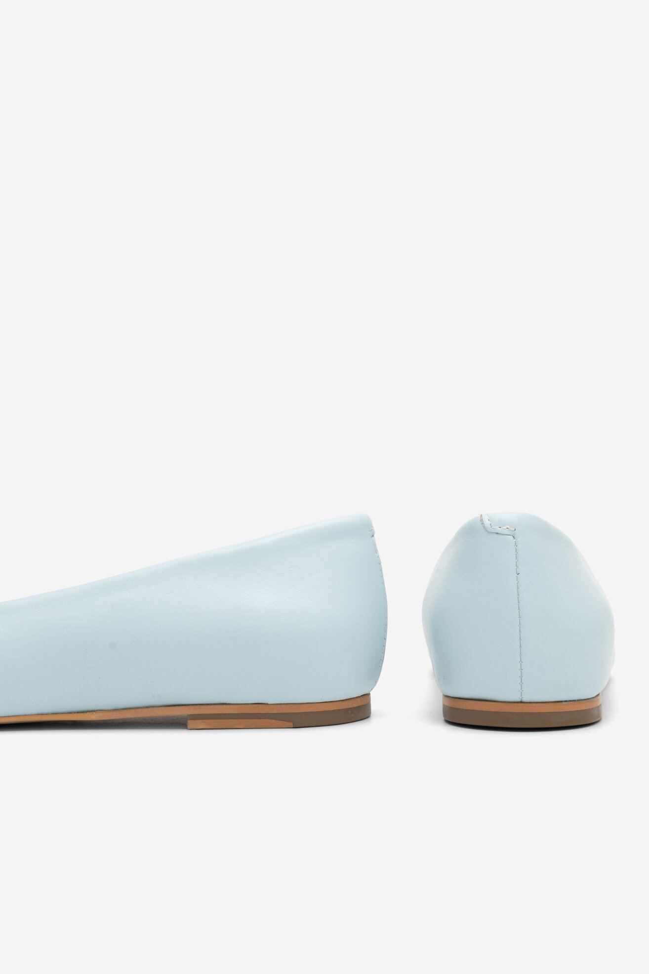 Baleriny SIMPLE SARAGOSSA1-23SSB40 Niebieski jasny