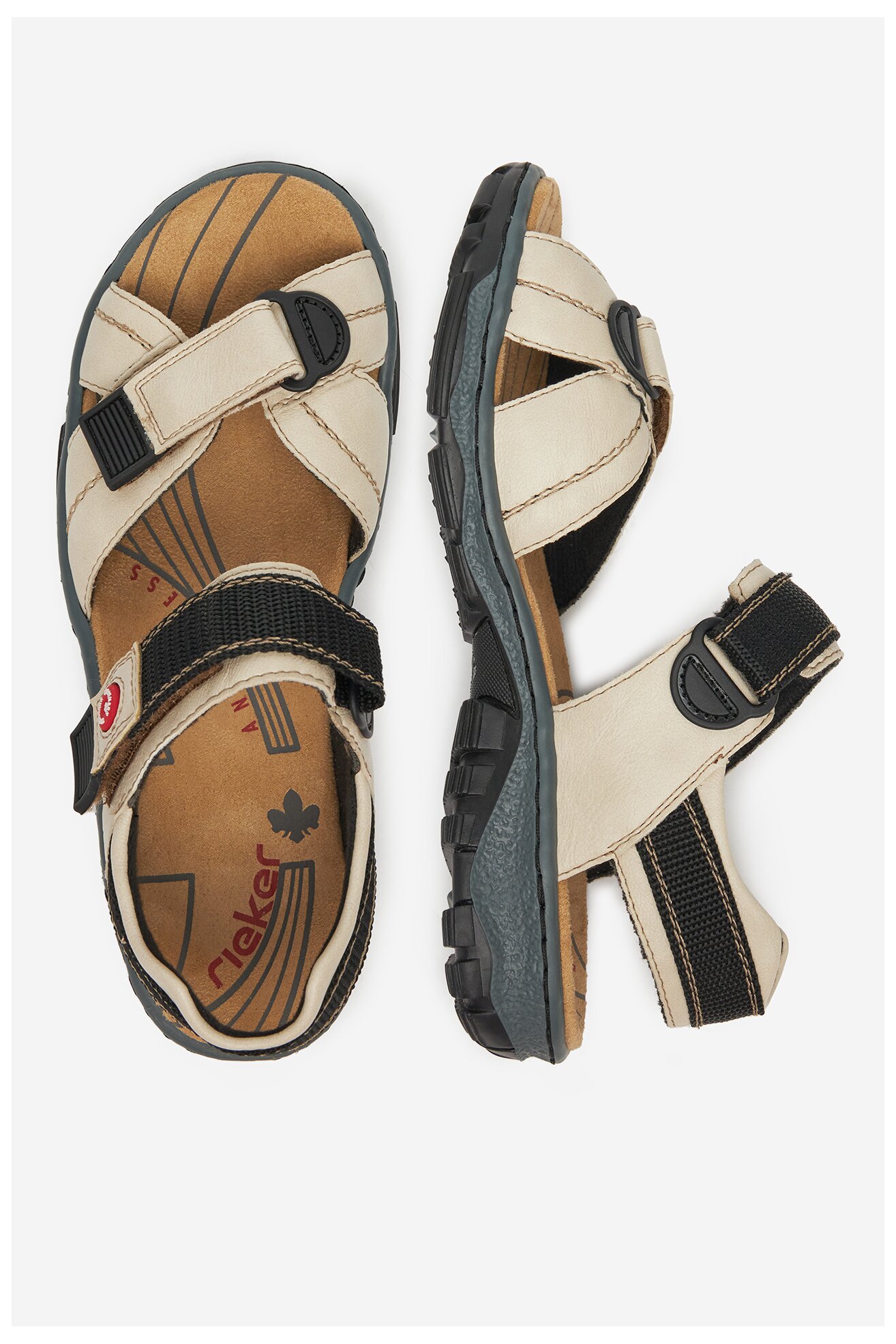 Szandál Rieker 68851-80 BÉZS