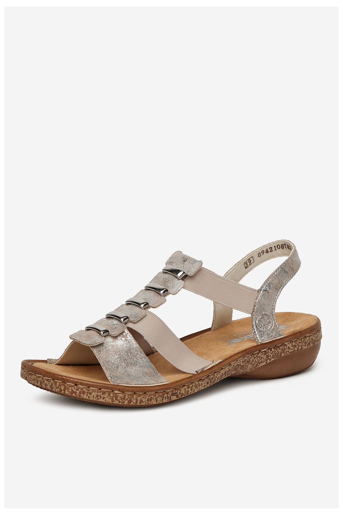 Sandały Rieker CEO-62850-90 Różowy jasny