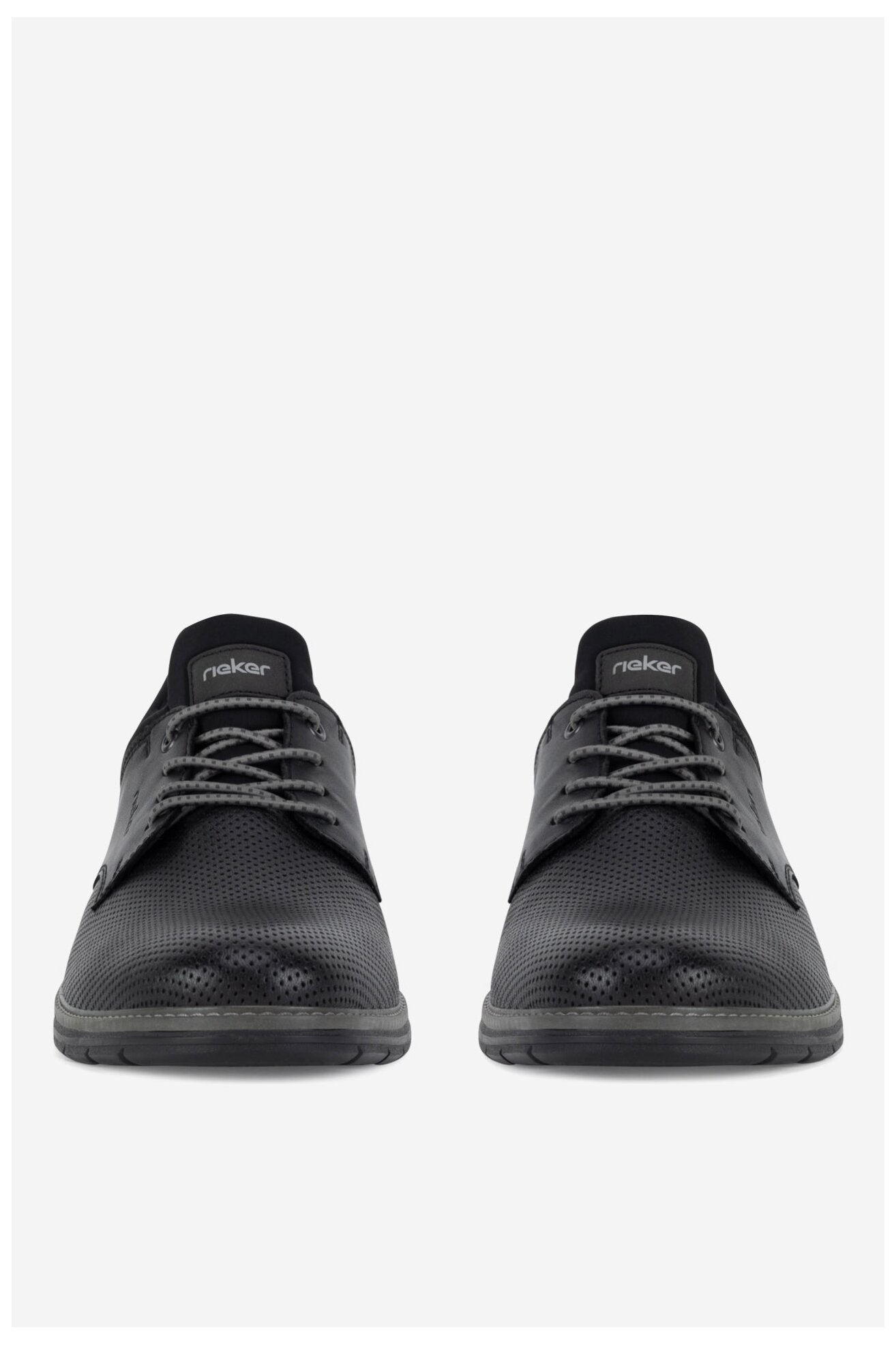 Półbuty Rieker 14450-00 Czarny