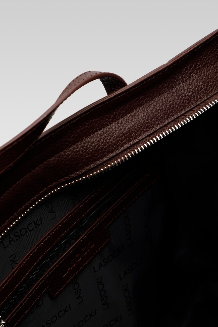 Lasocki - Torebka duża skórzana - 5904862199535