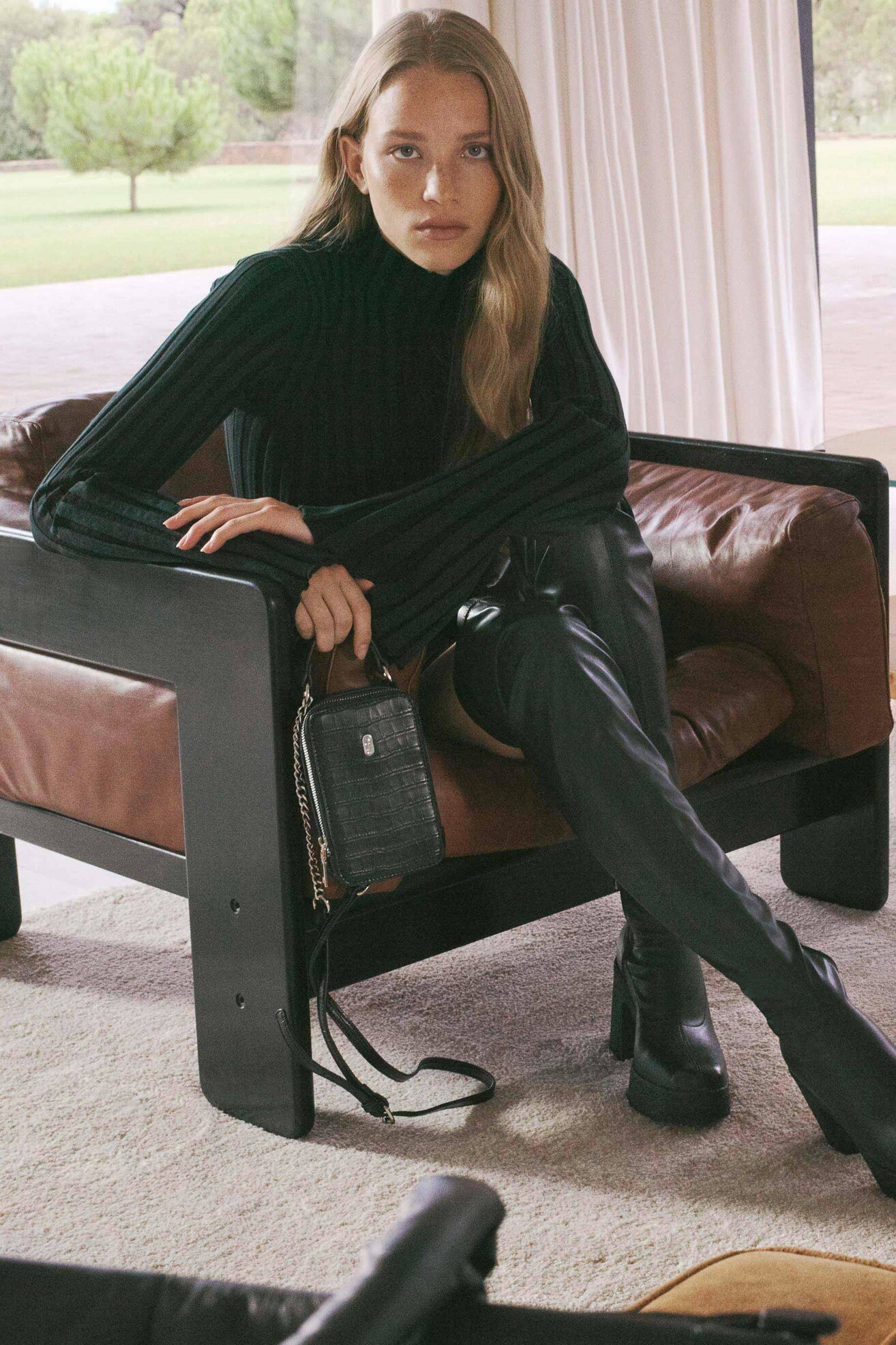 Дамска чанта Jenny Fairy RD8094 ЧЕРЕН