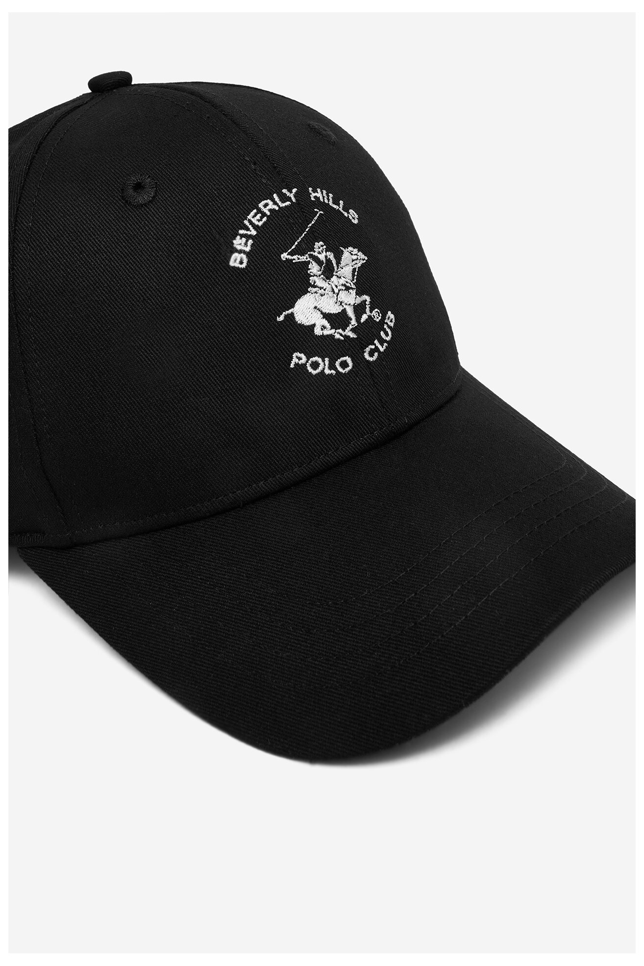 Czapka z daszkiem Beverly Hills Polo Club CWBEO-BHPC-U3-003-SS26 Czarny