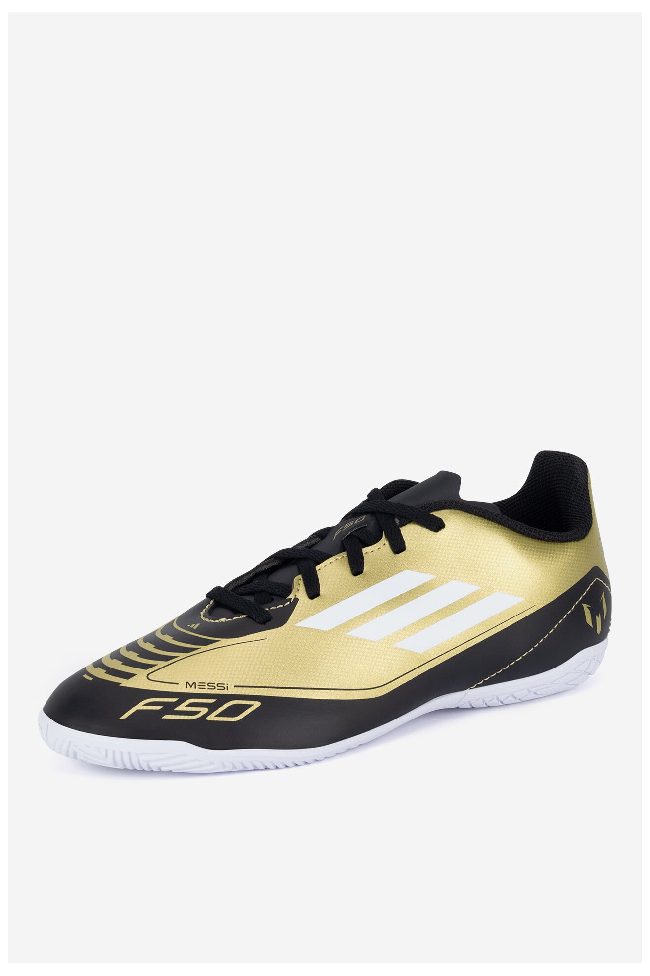 Obuwie sportowe adidas F50 CLUB IN J MESSI IG9326 Złoty