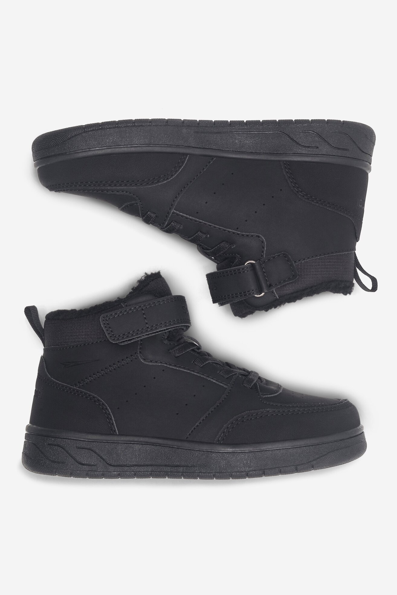 Trzewiki SPRANDI EARTH GEAR FURRY FUR CP40-21622Z Czarny