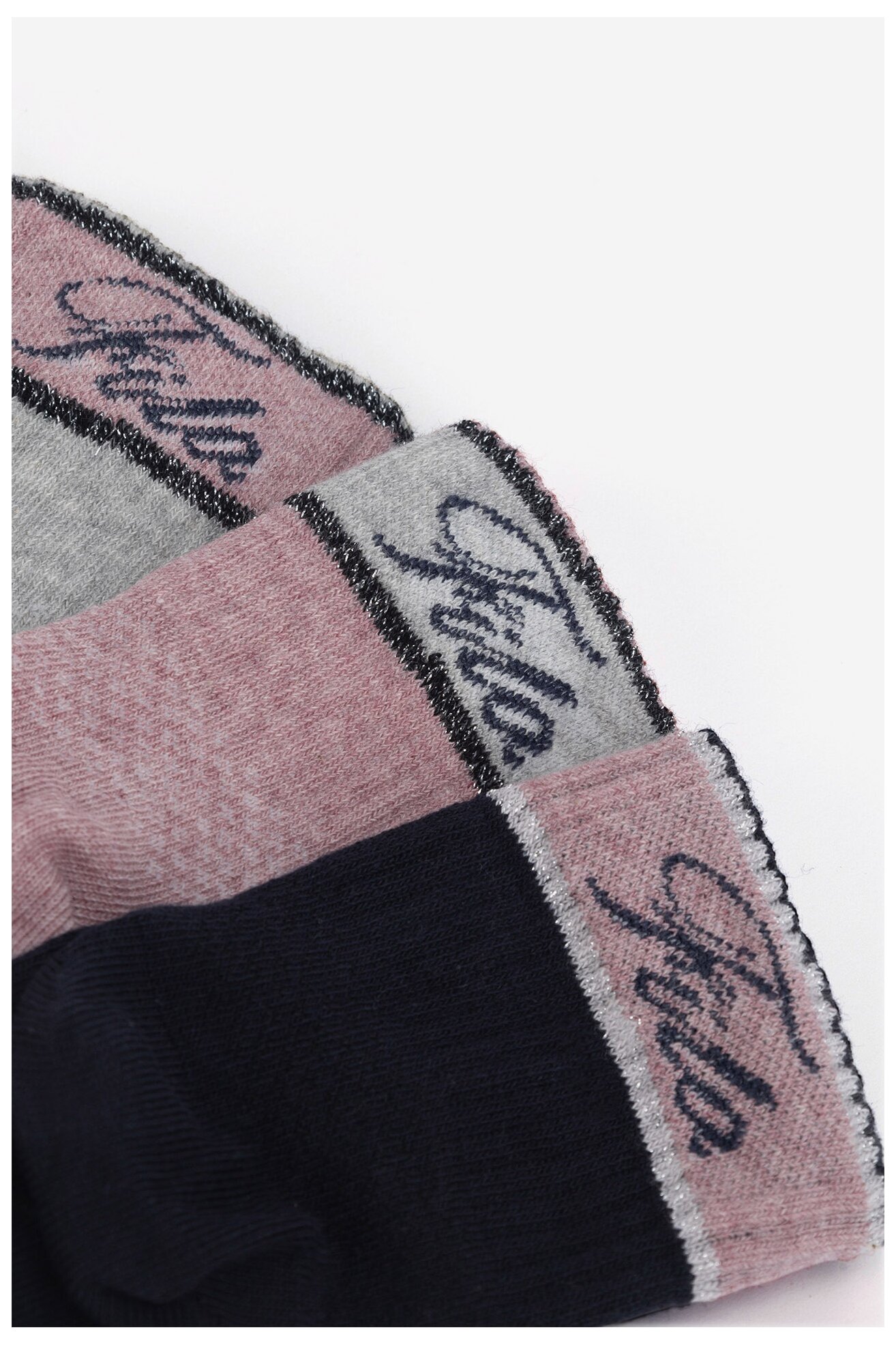 Zokni Fila F8206-AW24 (3-PACK) RÓZSASZÍN