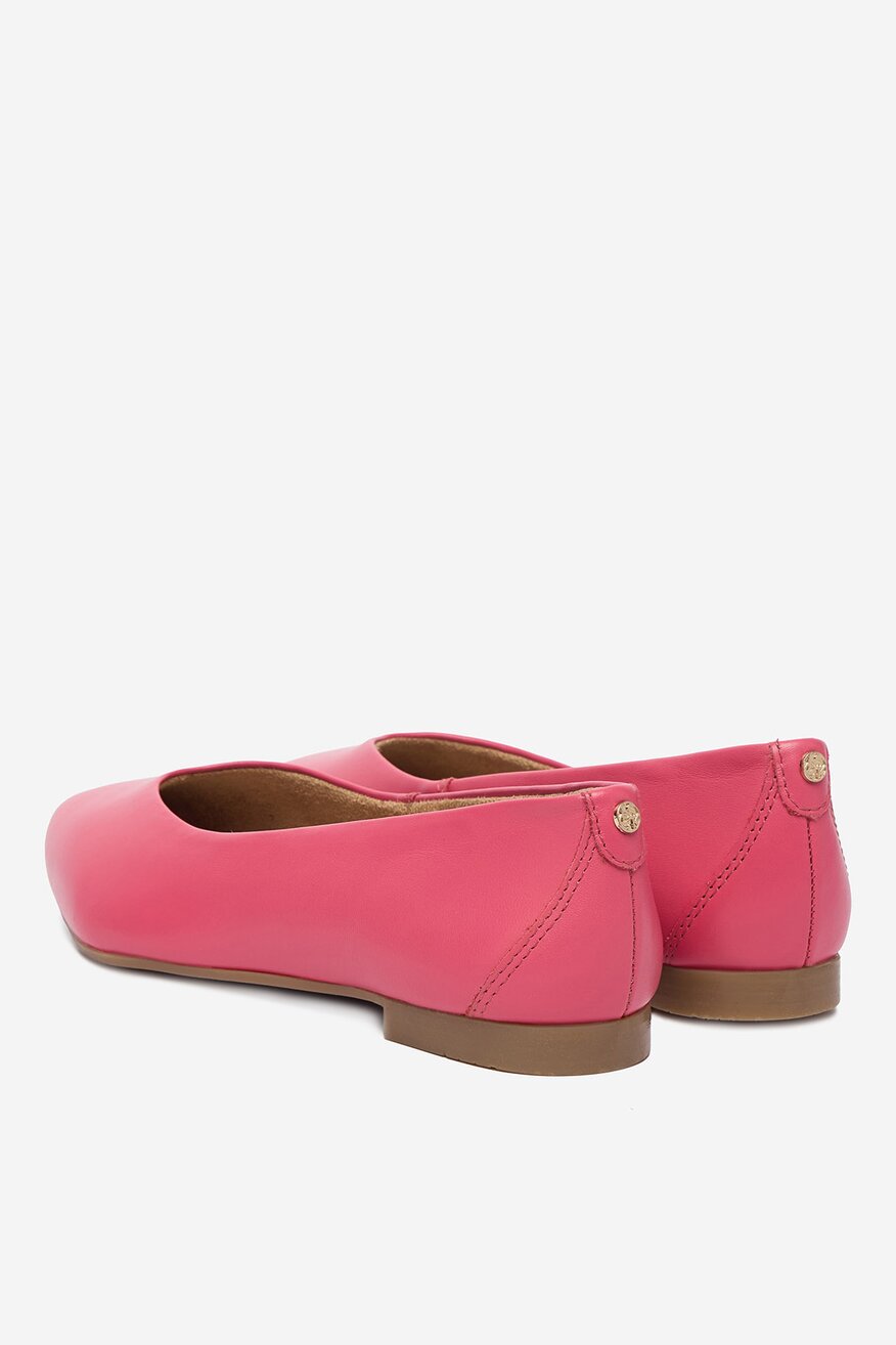 
                Lasocki - Baleriny skórzane - 5906751638262