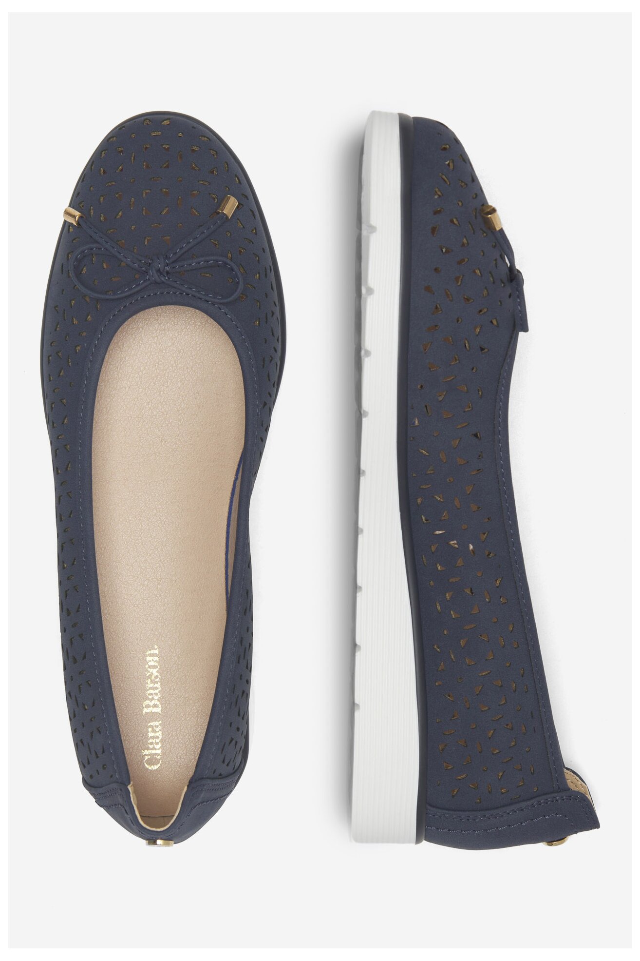 Baleriny Clara Barson WYL3650-2 SÖTÉTKÉK