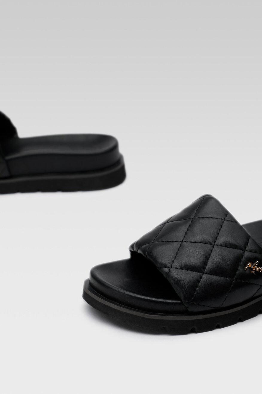 
                Mexx - Klapki pikowane - 5904248415679