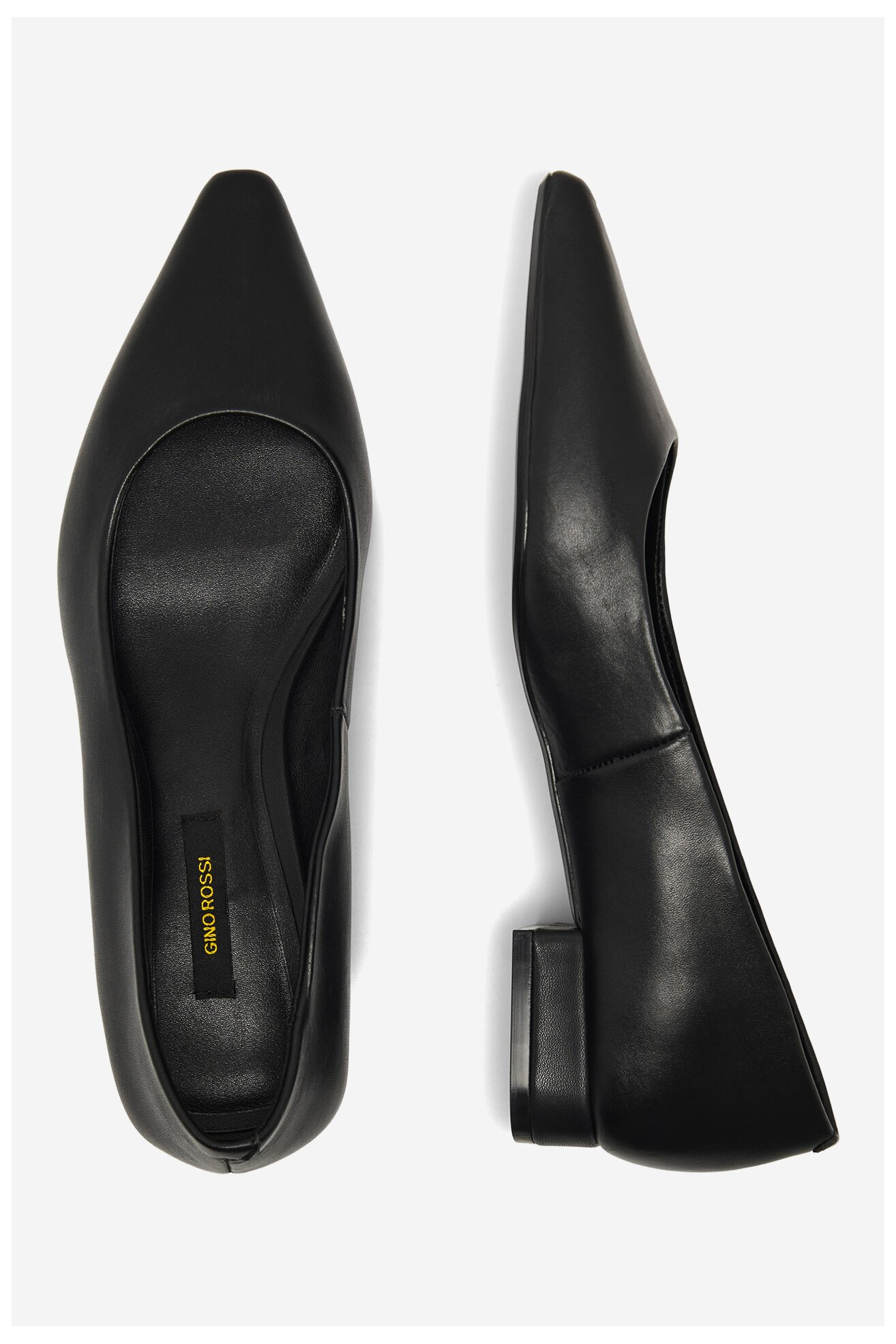 Baleriny Gino Rossi WFA2503-2Z Czarny