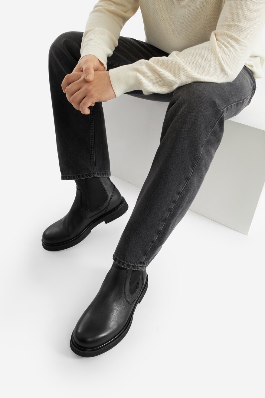 Badura - Sztyblety skórzane - 5903419547751