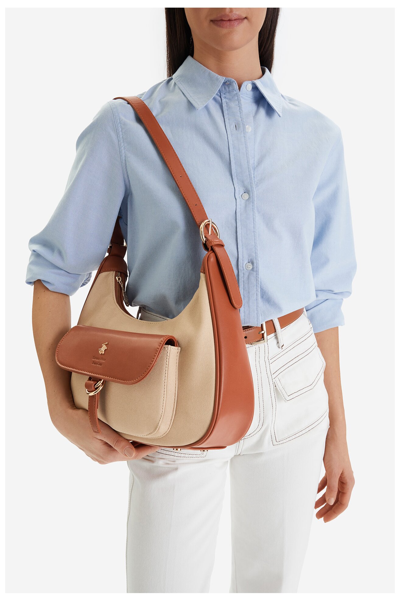 Сумка З Ремінцем Beverly Hills Polo Club CEO-BHPC-C-026-09 ВЕРБЛЮЖИЙ