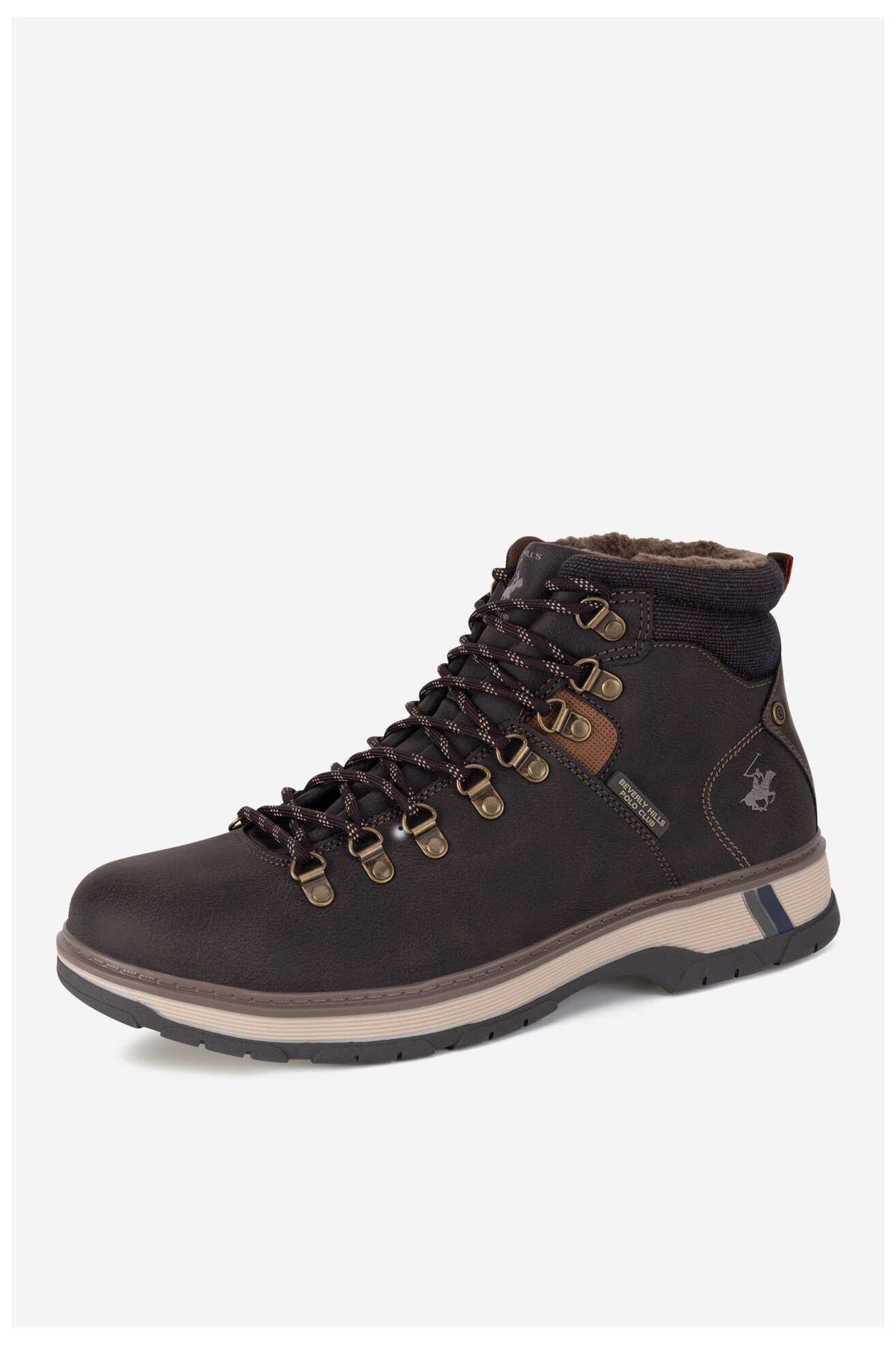 Trzewiki Beverly Hills Polo Club 23AB514 Brązowy