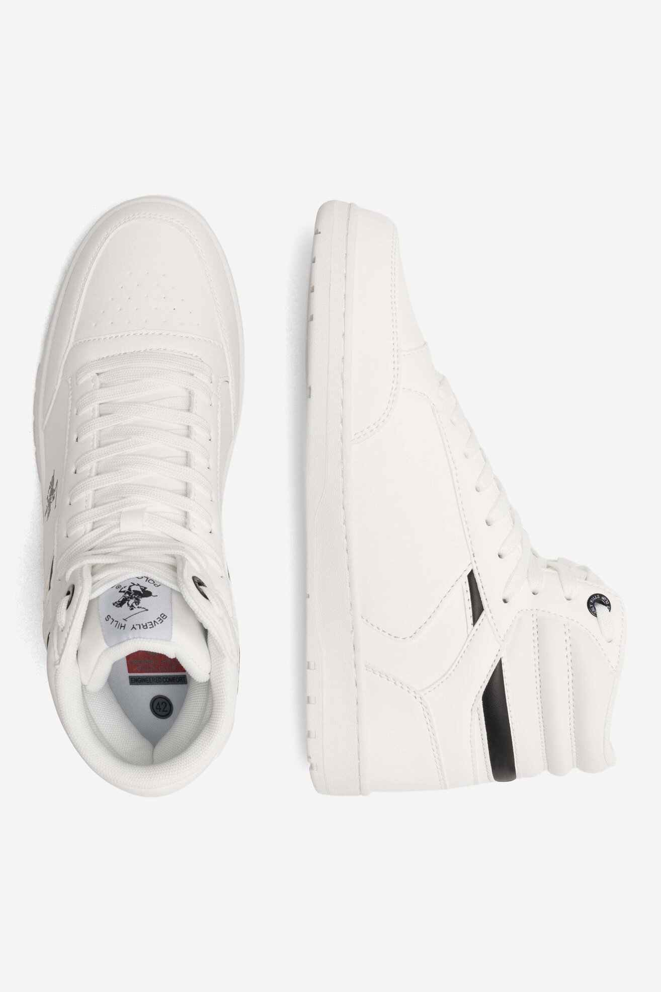 Сникърси Beverly Hills Polo Club PUFF-01 БЯЛ