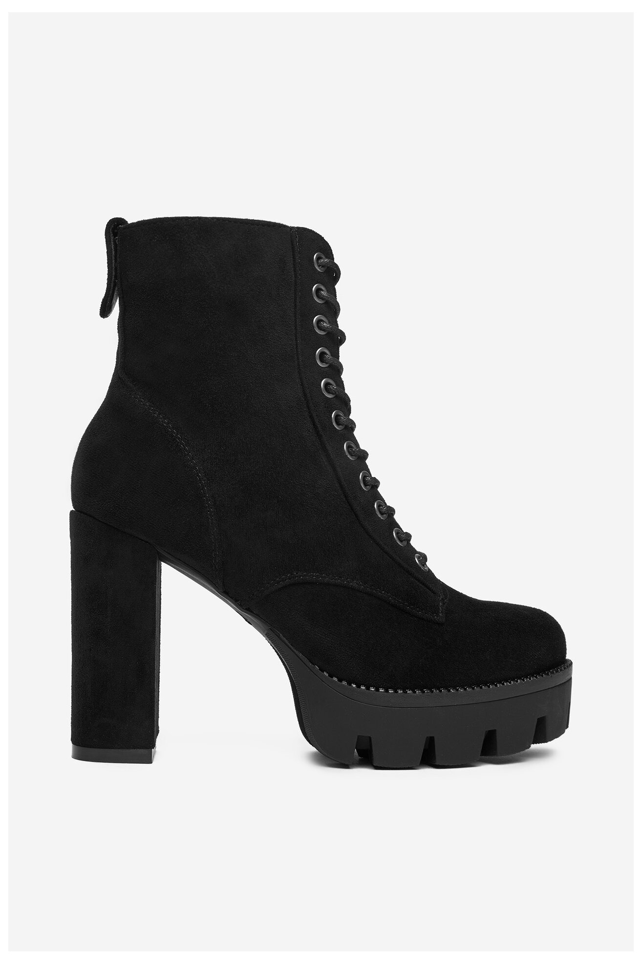 Trzewiki DeeZee 23756-4-BLACK SU Czarny