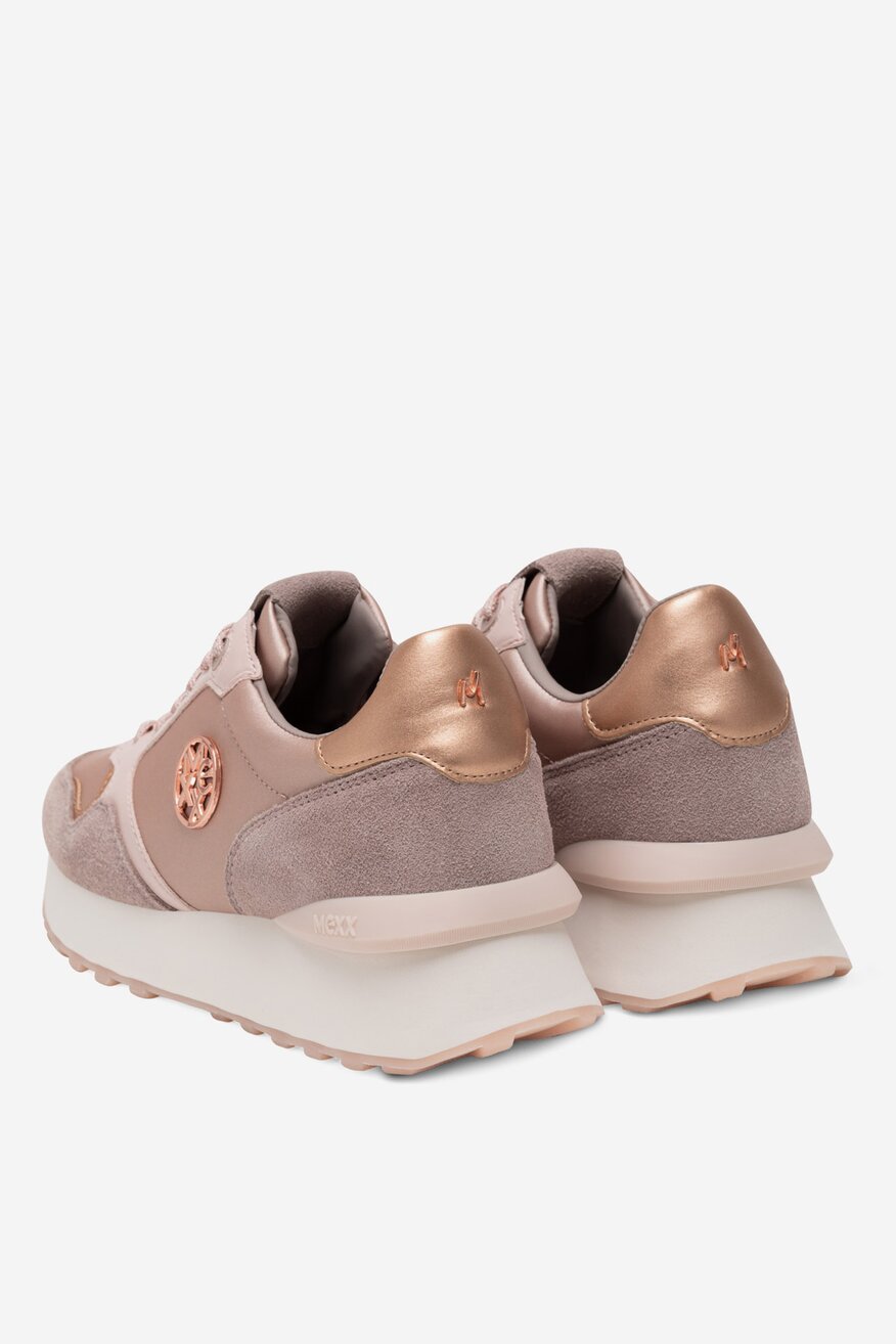 
                Mexx - Sneakersy zamszowe - 5903698596341