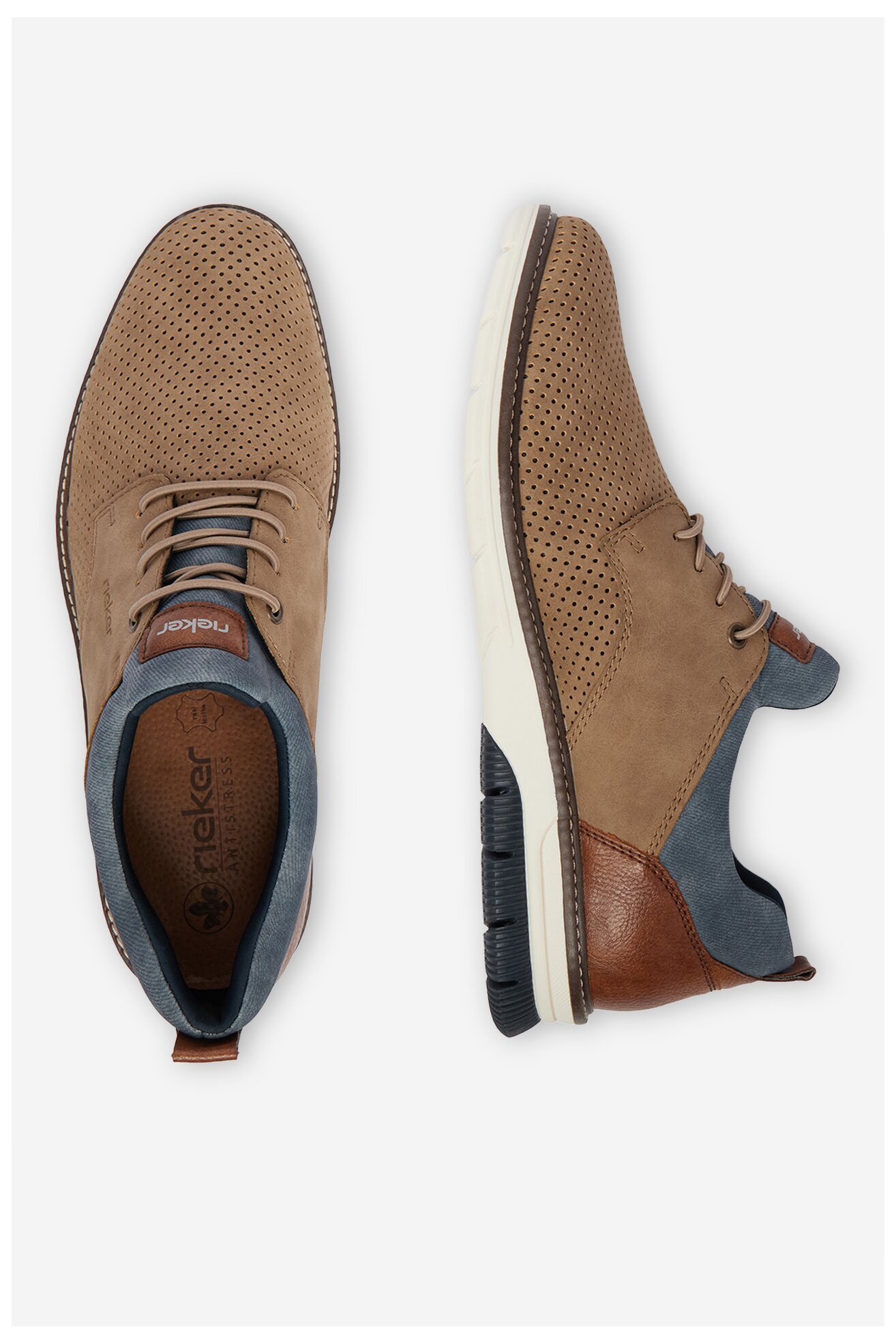 Półbuty Rieker CEO-14450-64 Beżowy