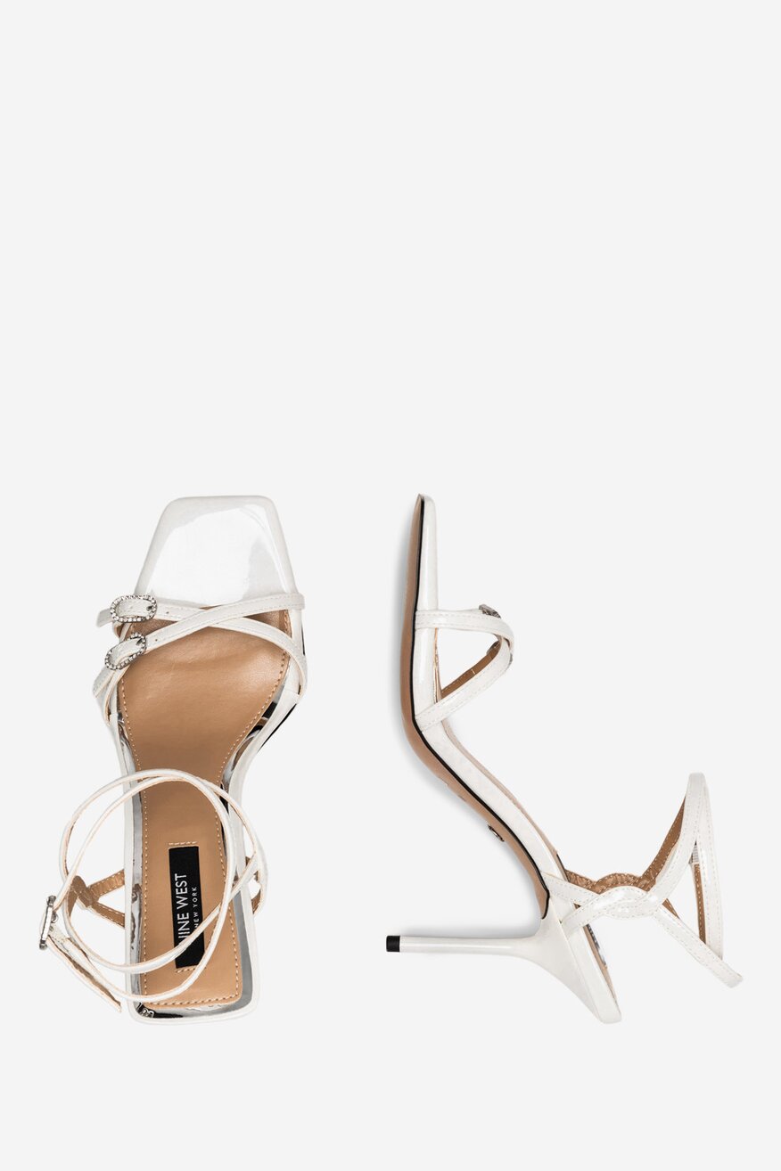 Sandály NINE WEST BÍLÁ - 5905588473527