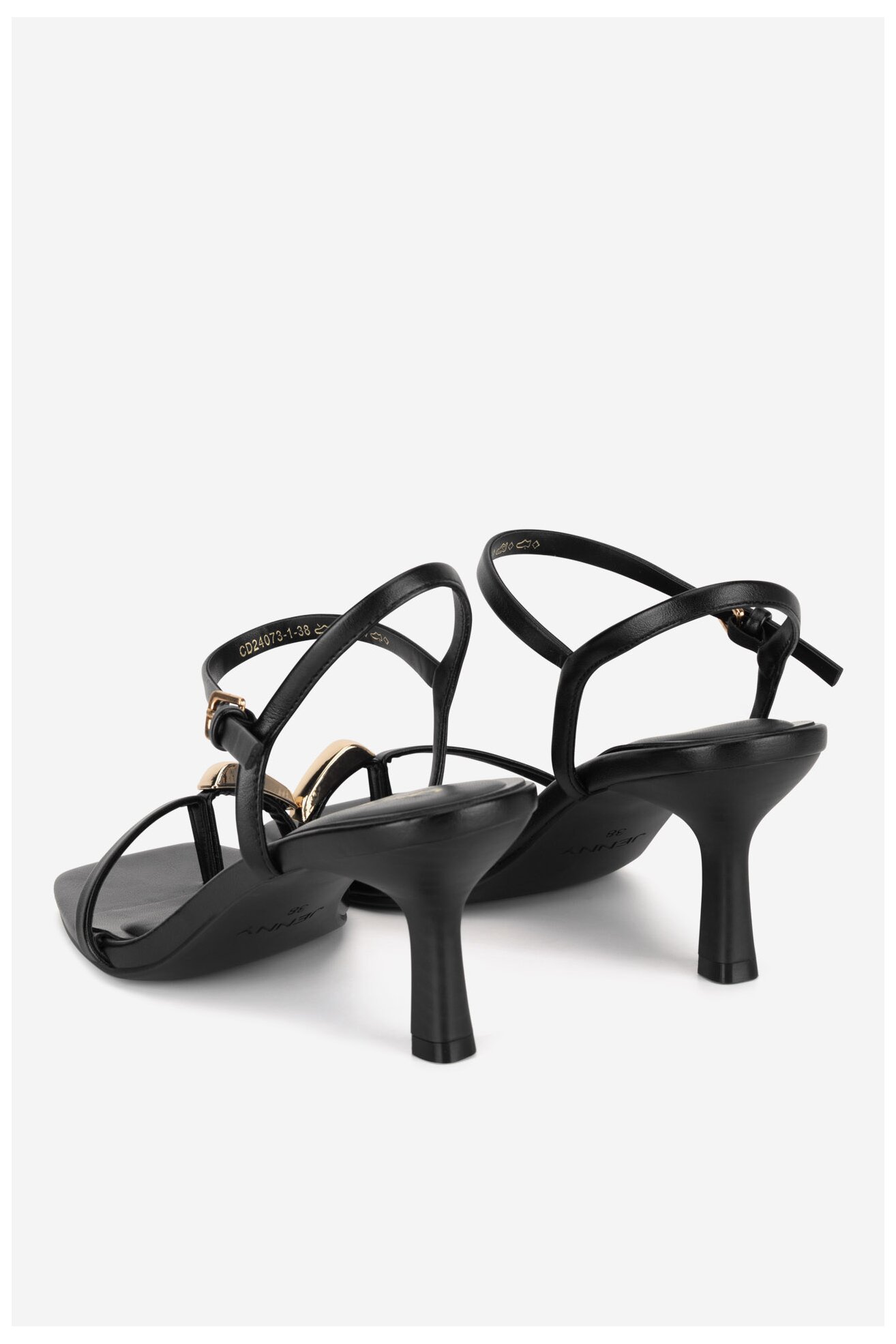 Sandały Jenny CD24073-1 Czarny