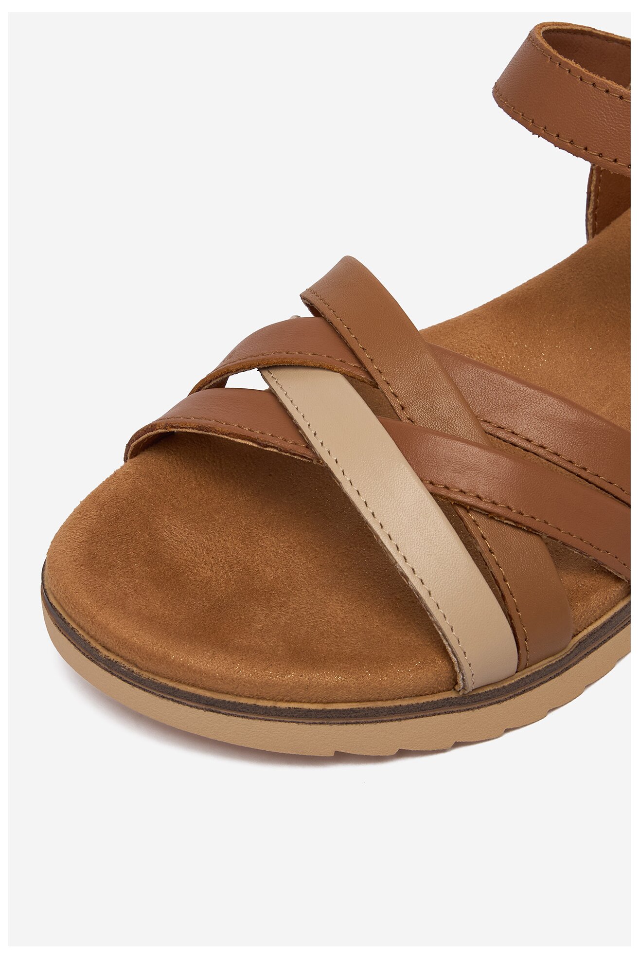 Сандалі Lasocki CEO-RST-KSYMENA-01 ВЕРБЛЮЖИЙ