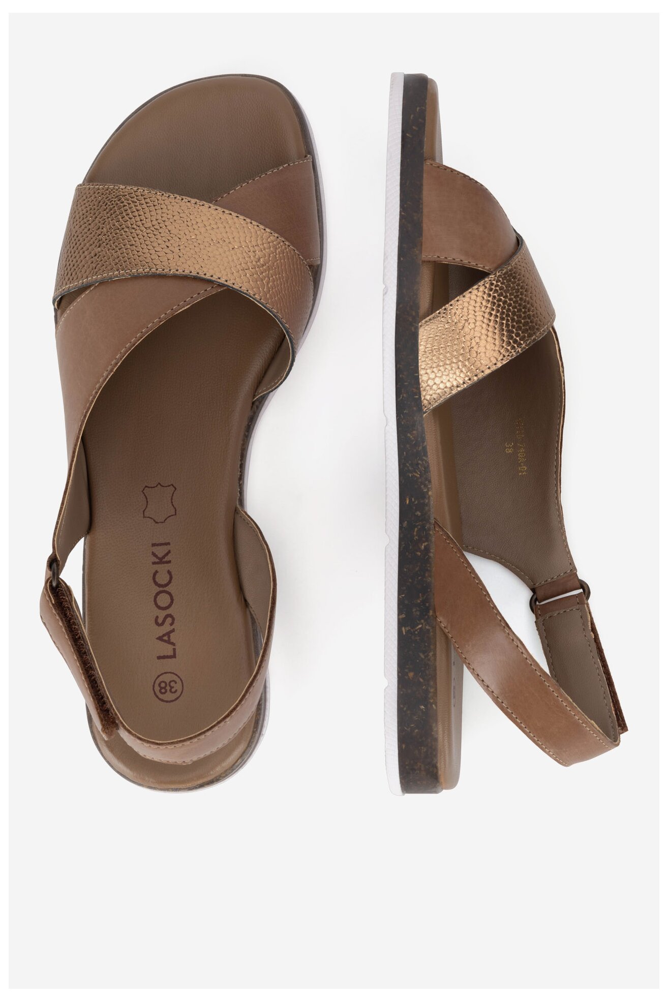 Сандали Lasocki WI16-740A-01 СВЕТЛОКАФЯВ