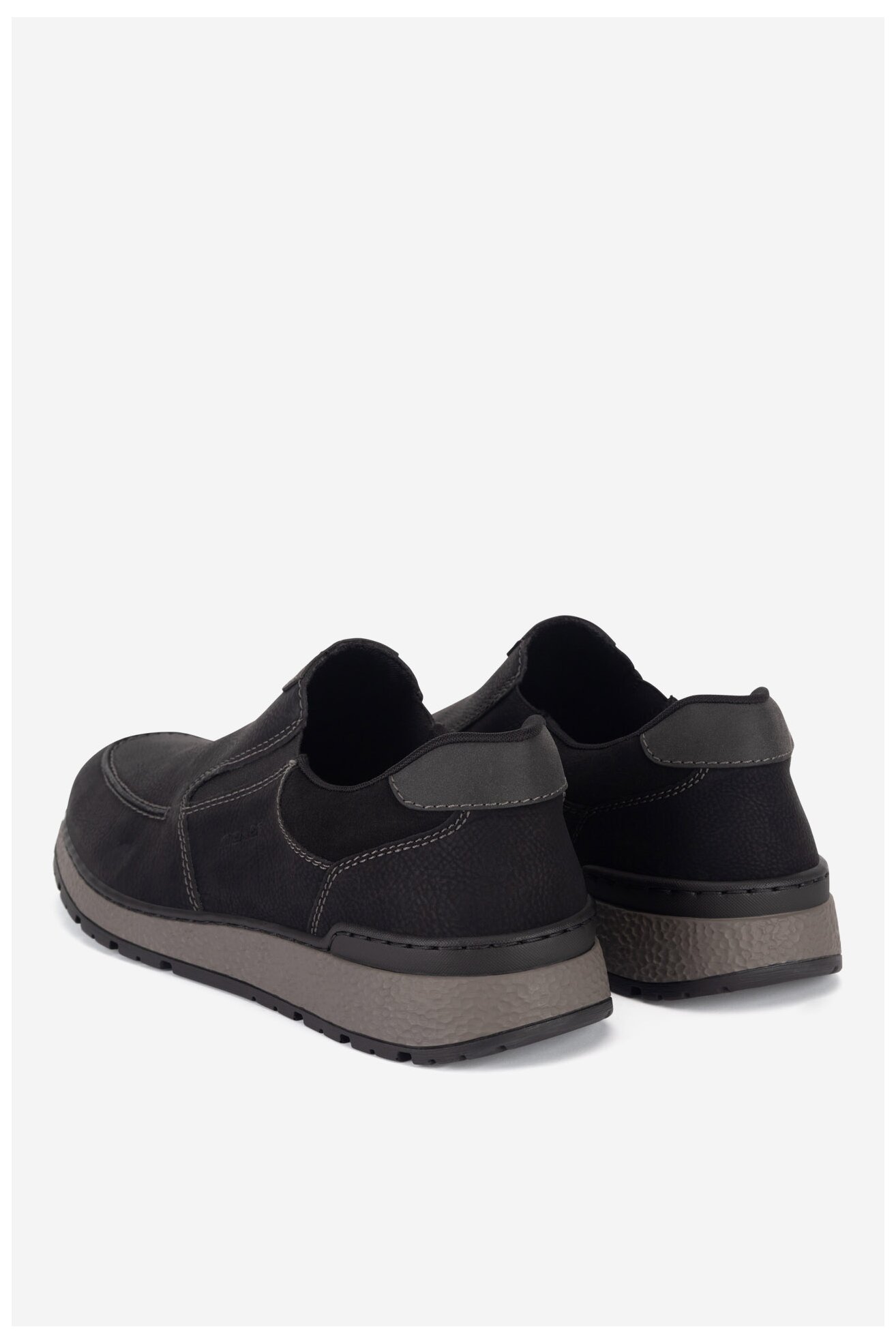 Półbuty Rieker B9062-00 Czarny