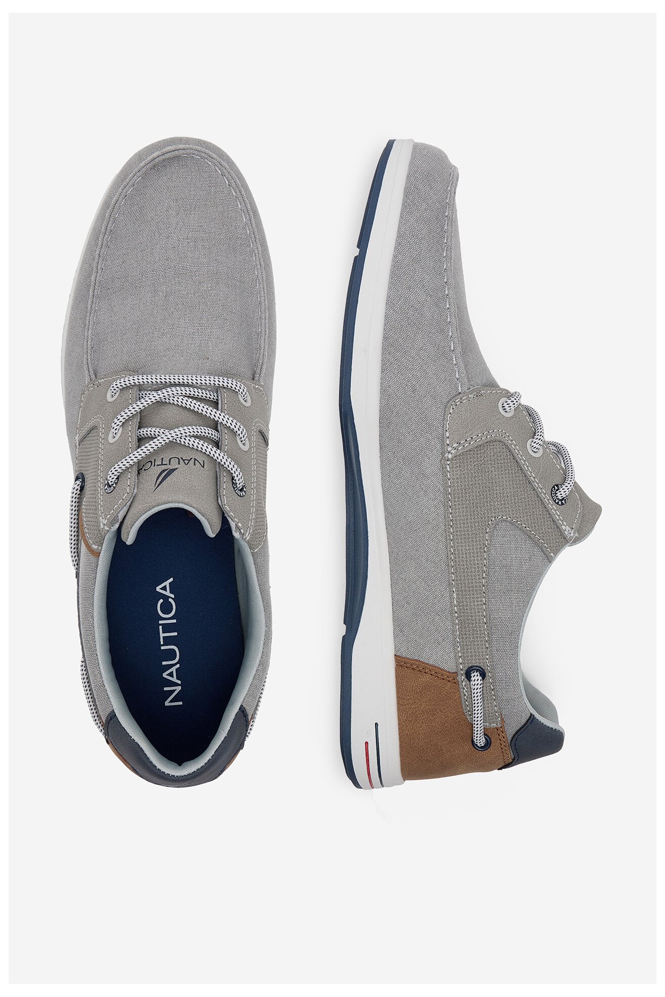 Félcipő NAUTICA 24SD107 SZÜRKE