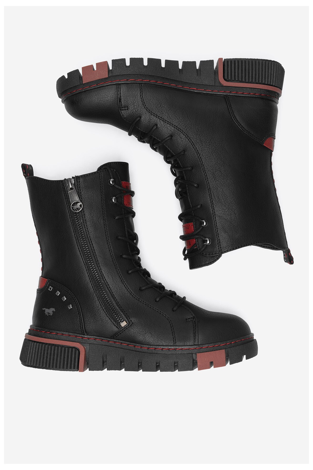 Bocanci Mustang 1502-502 NEGRU