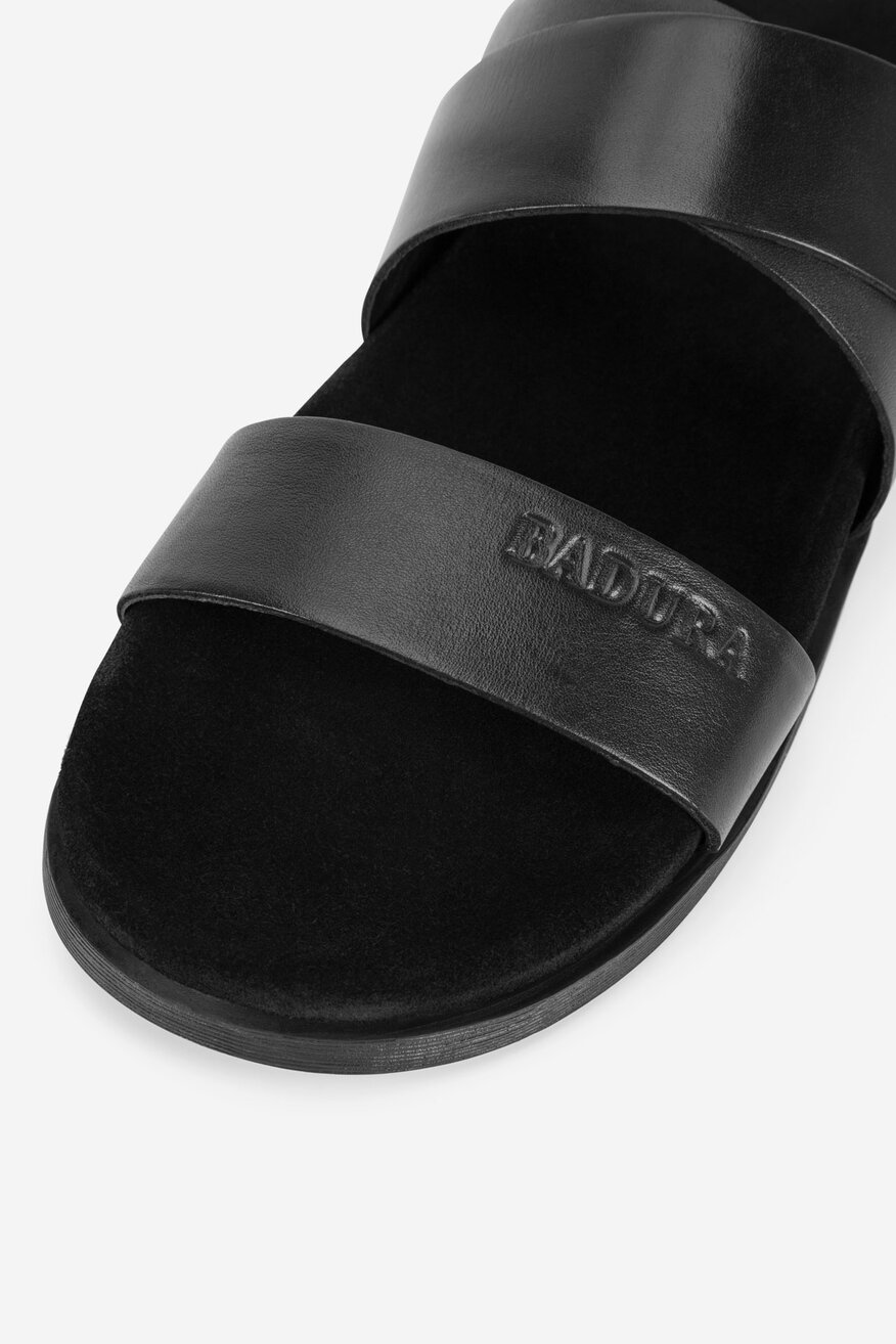 
                Badura - Klapki skórzane - 5905588585466