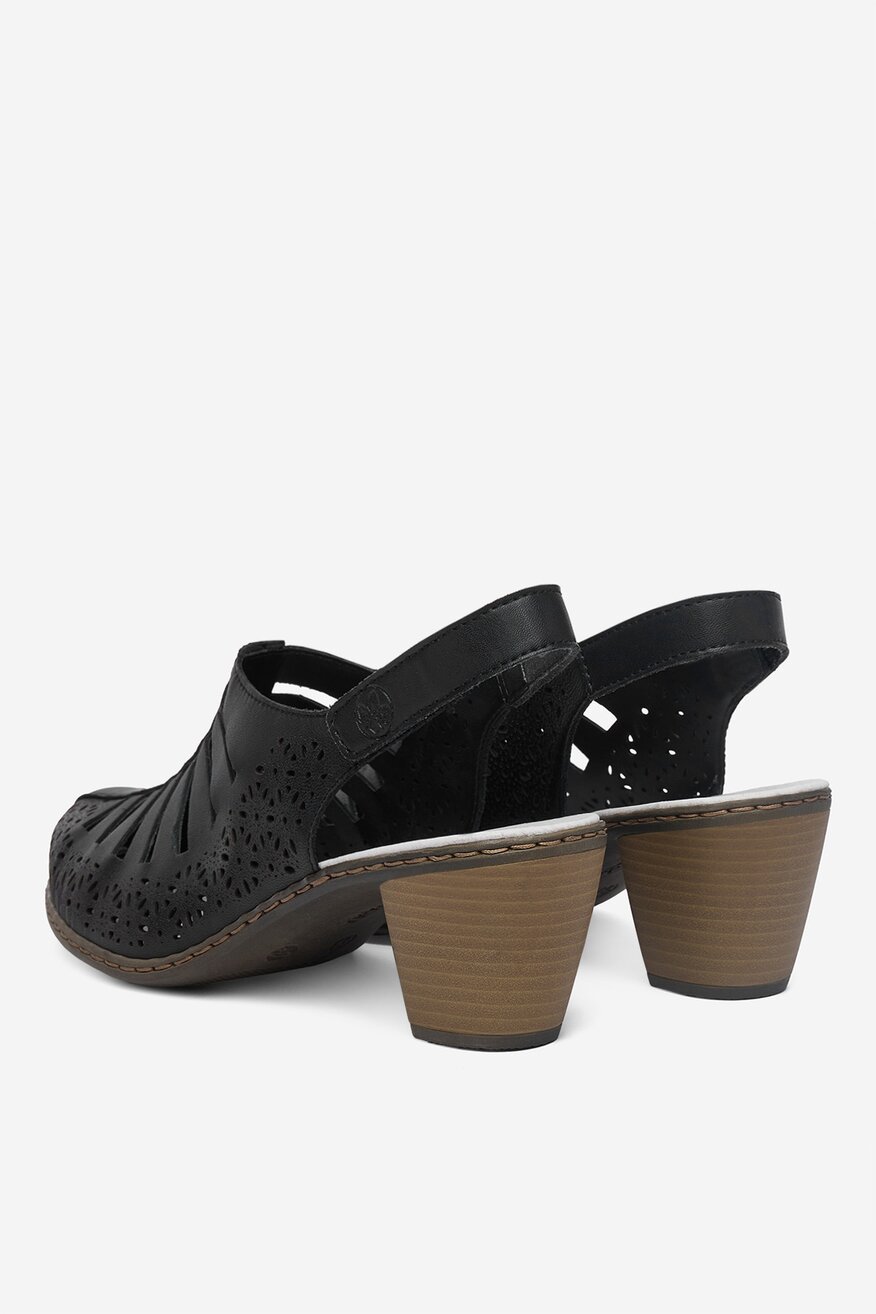 
                Rieker - Sandały skórzane - 5906751764503