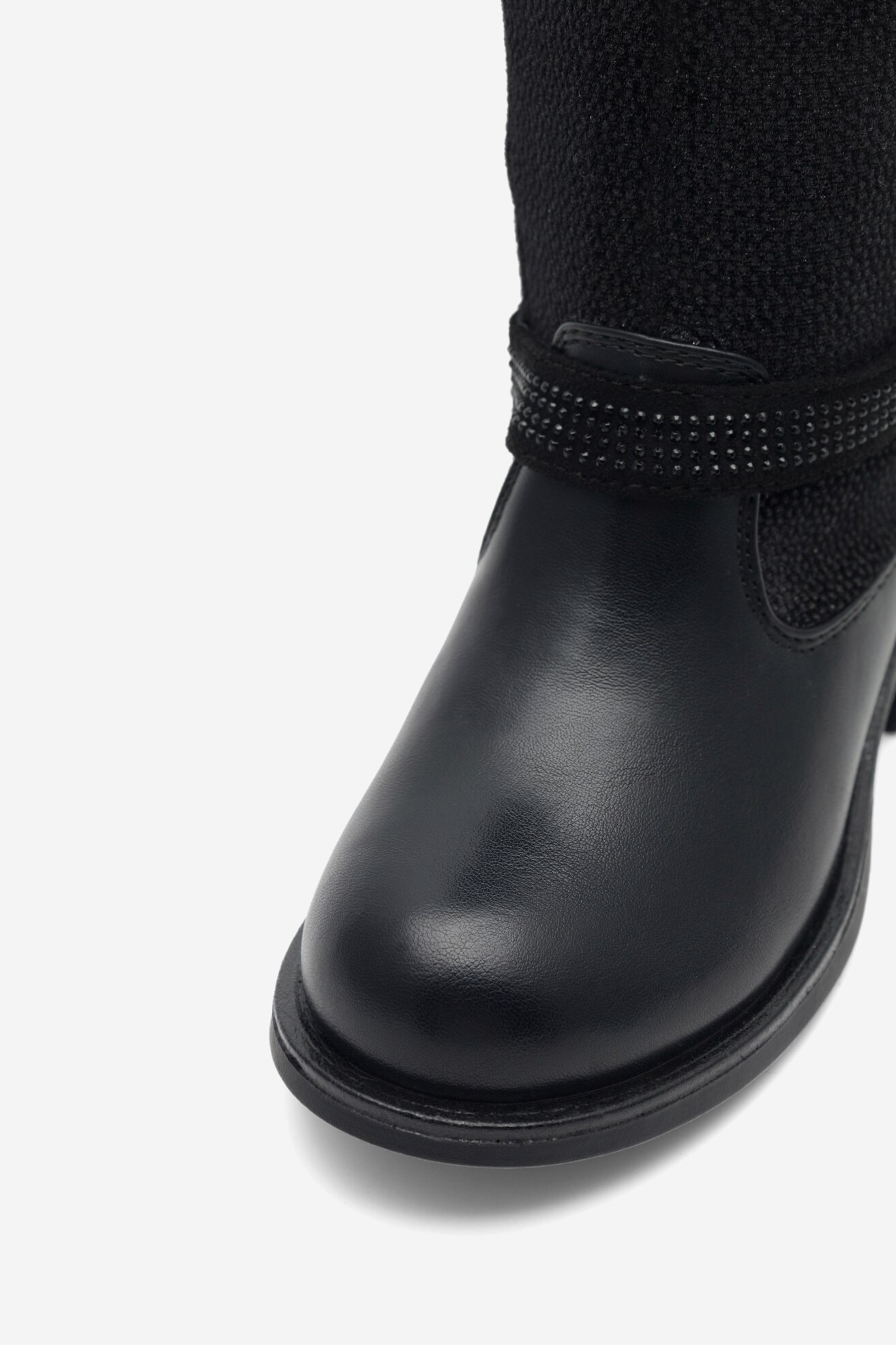 Kozaki Nelli Blu CS22AWBL4189 Czarny