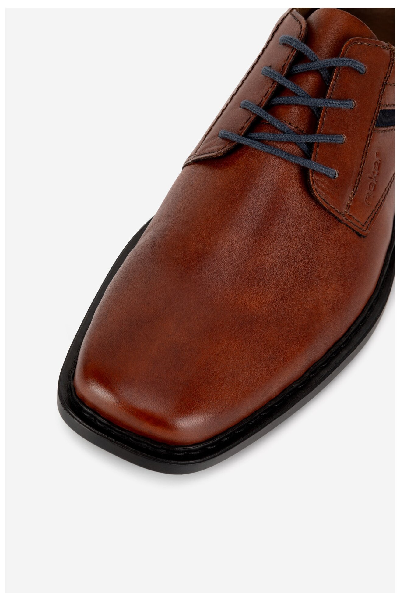 Półbuty Rieker B0803-24 Brązowy ciemny