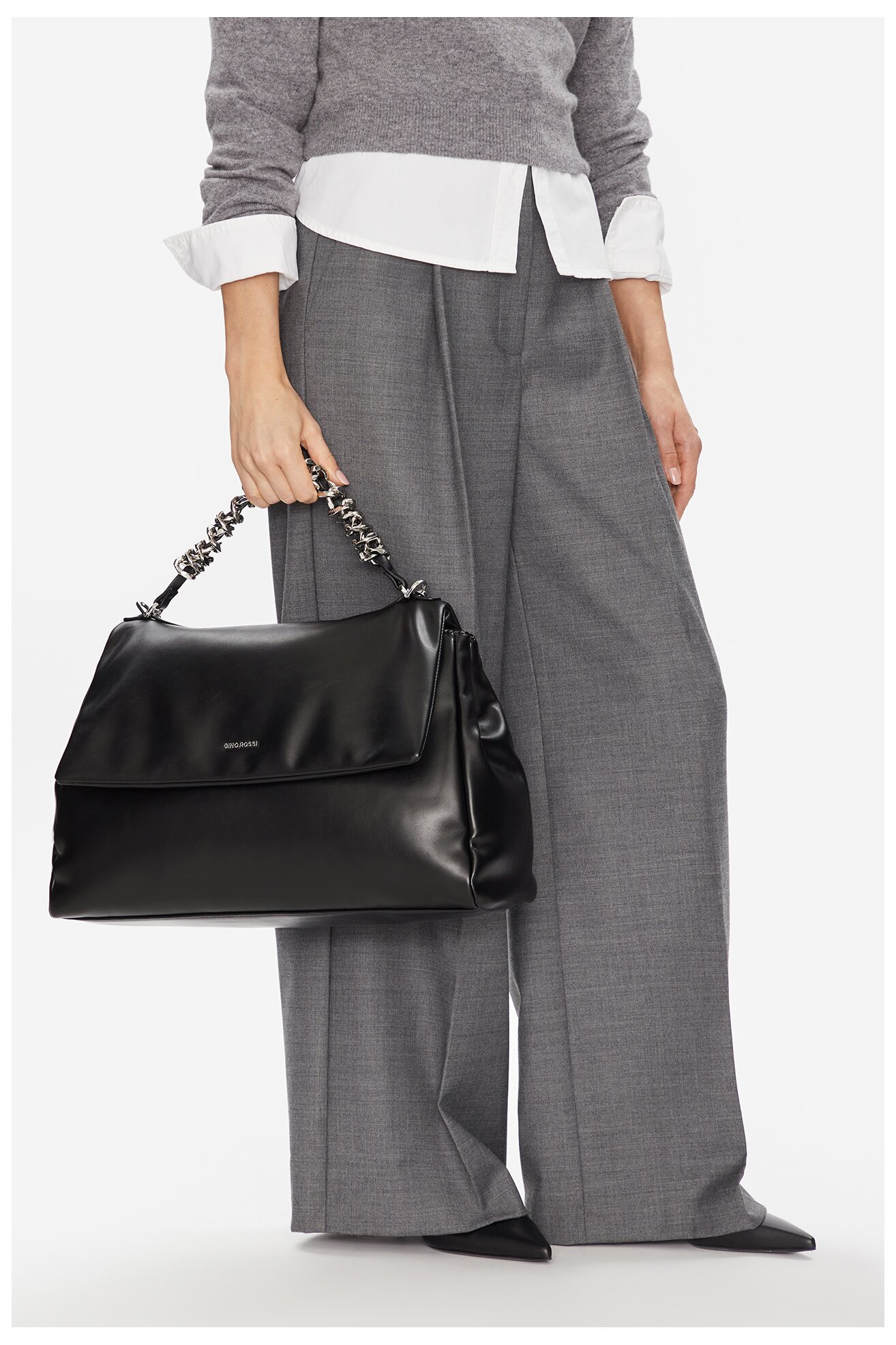 Torebka Gino Rossi EO-MAE-LDA8073-2. Czarny