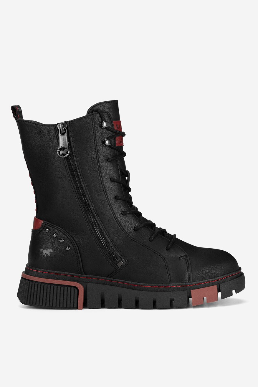 
                Bocanci Mustang NEGRU - 5905588865094