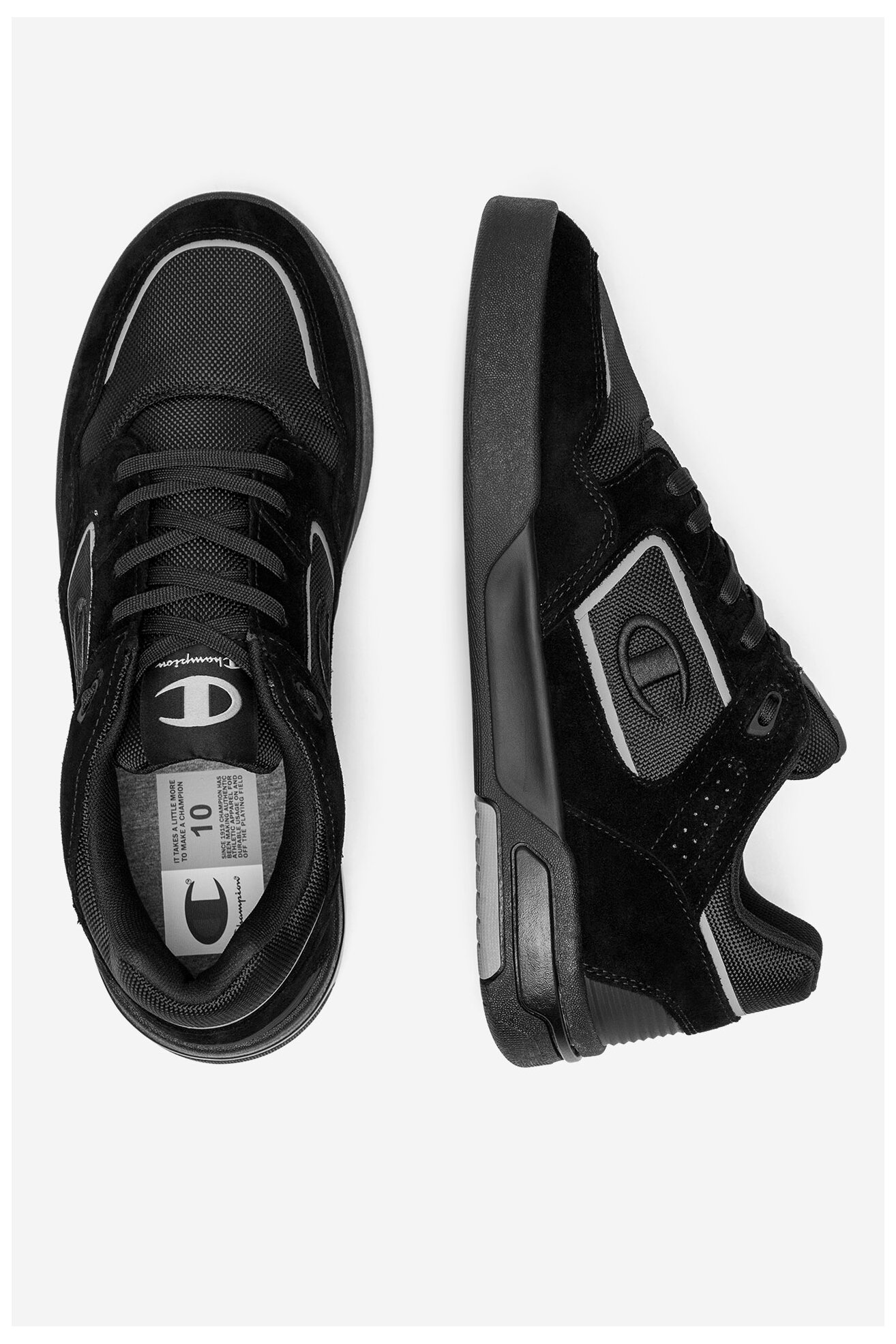 Спортни обувки Champion ZN80 LOW CASUAL LOW S22271-KK002 ЧЕРЕН