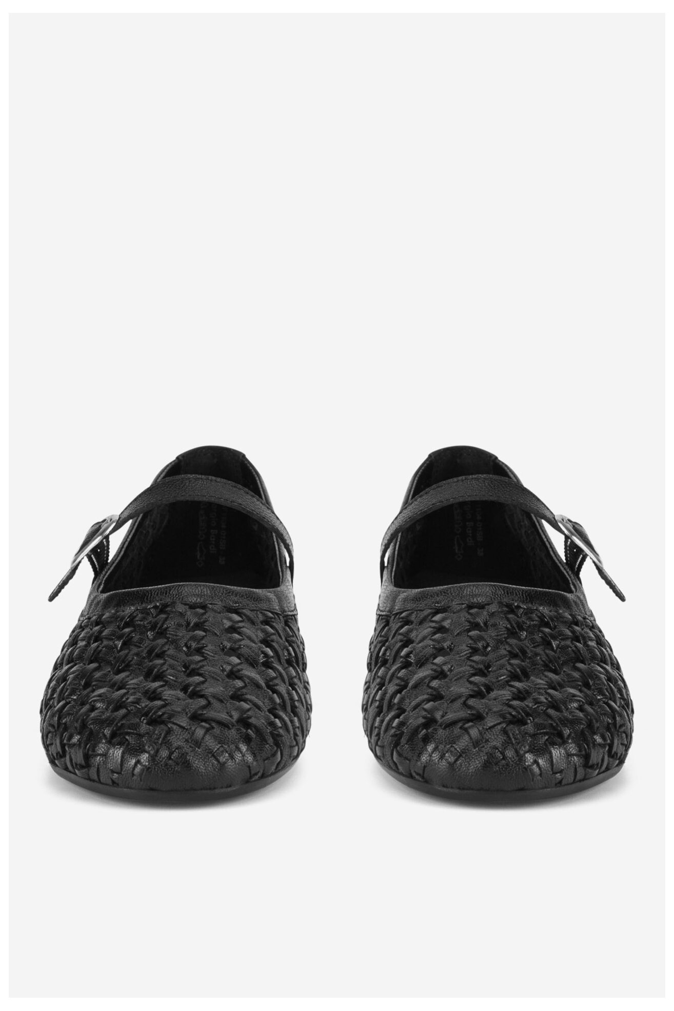 Baleriny Sergio Bardi WI45-F1104-01SB Czarny