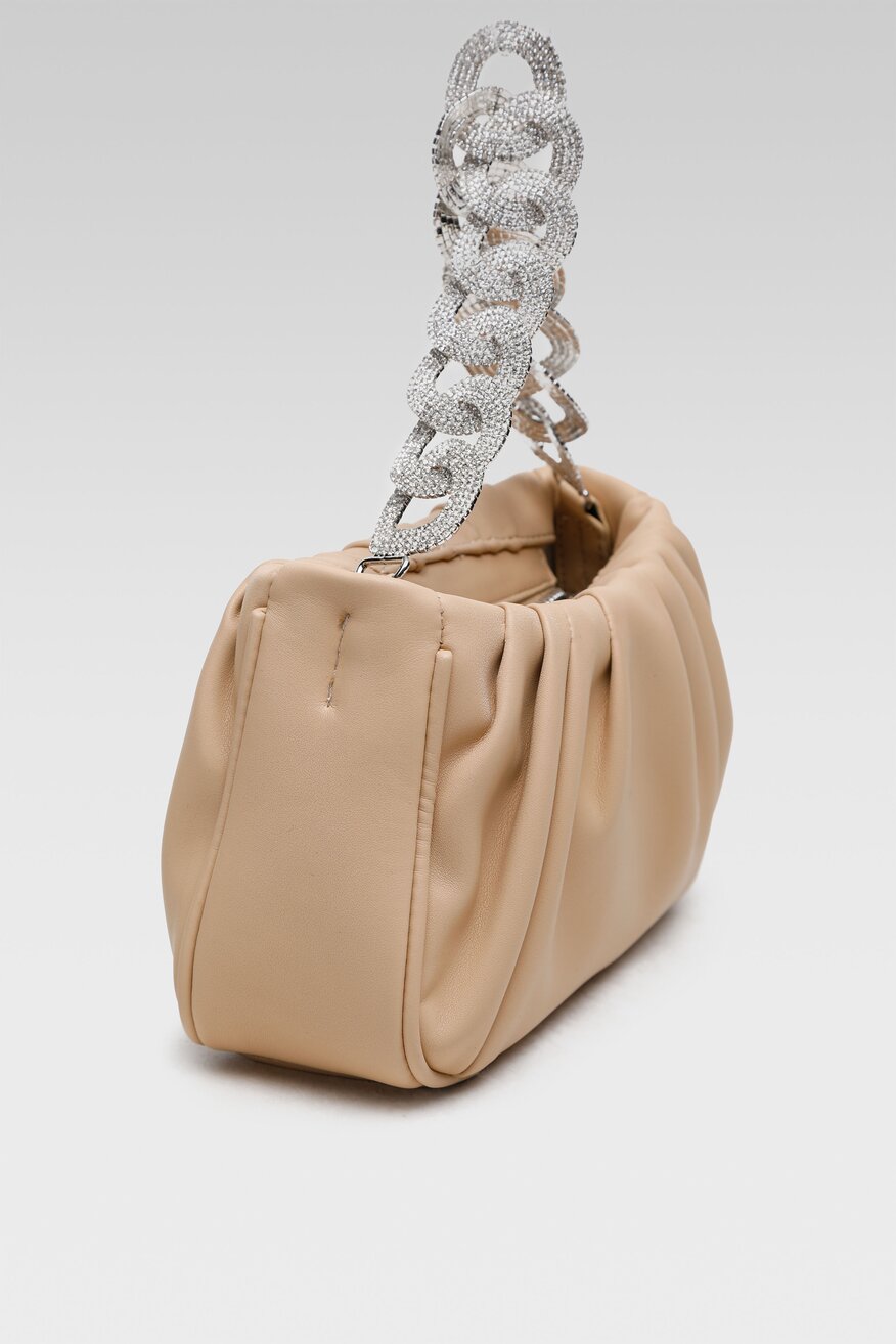 DeeZee - Torebka z aplikacją beżowa - 5904248637828